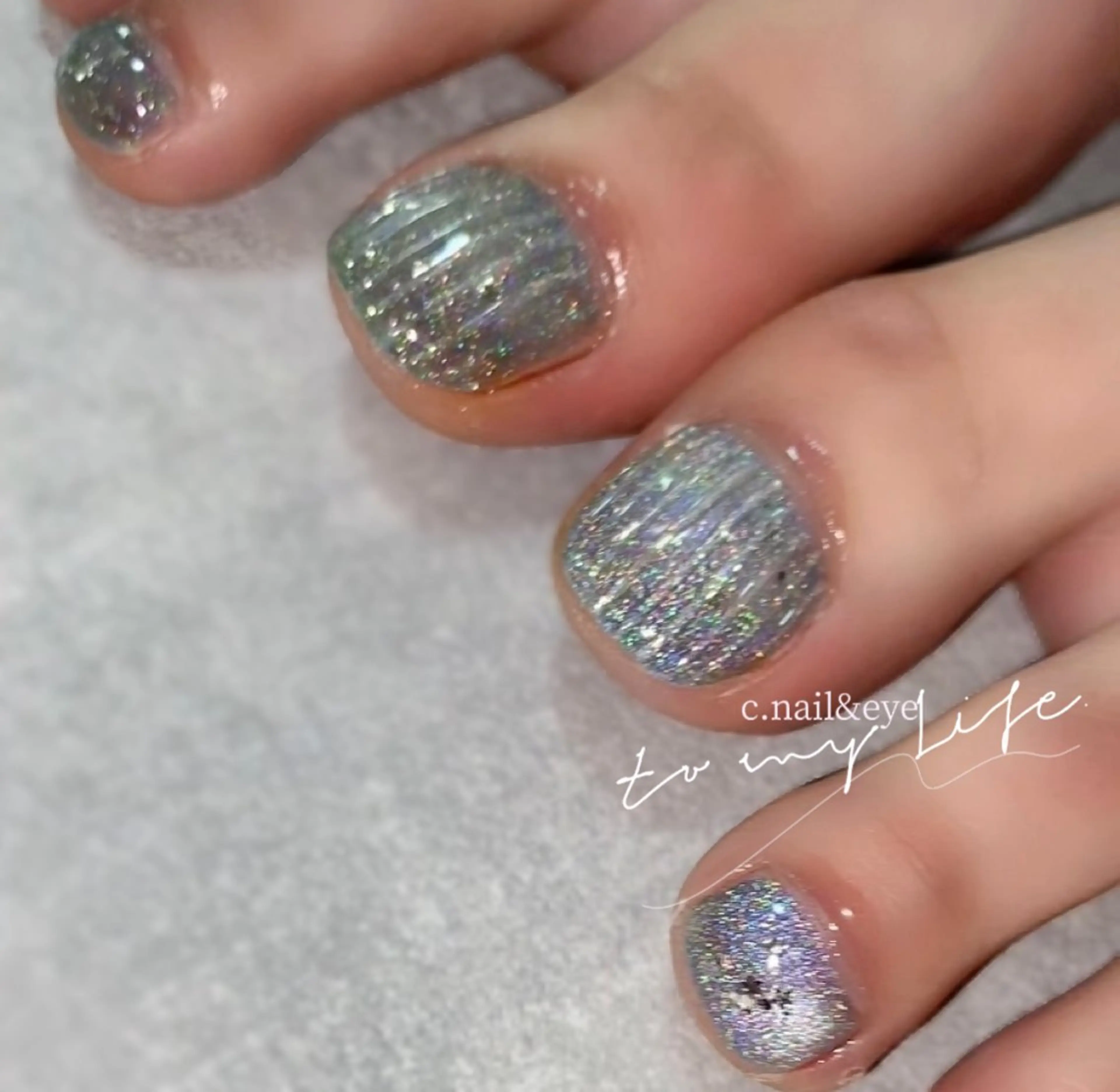 ネイル フットネイル C.Nail &EYE筑紫駅のネイルデザイン