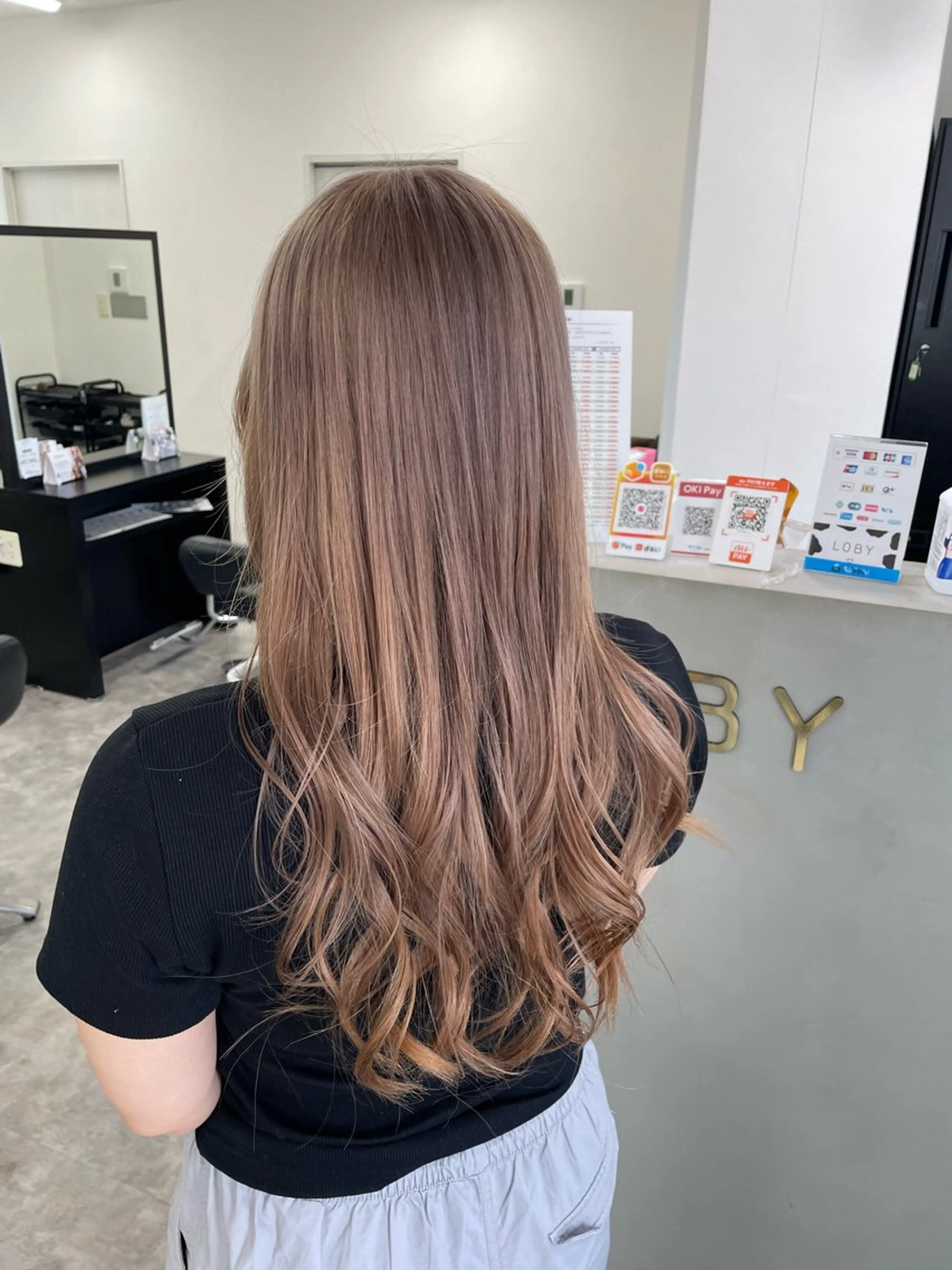 ロング カラー ベージュカラー LOBY浦添店所属・LOBY浦添店 NABEのその他イメージ