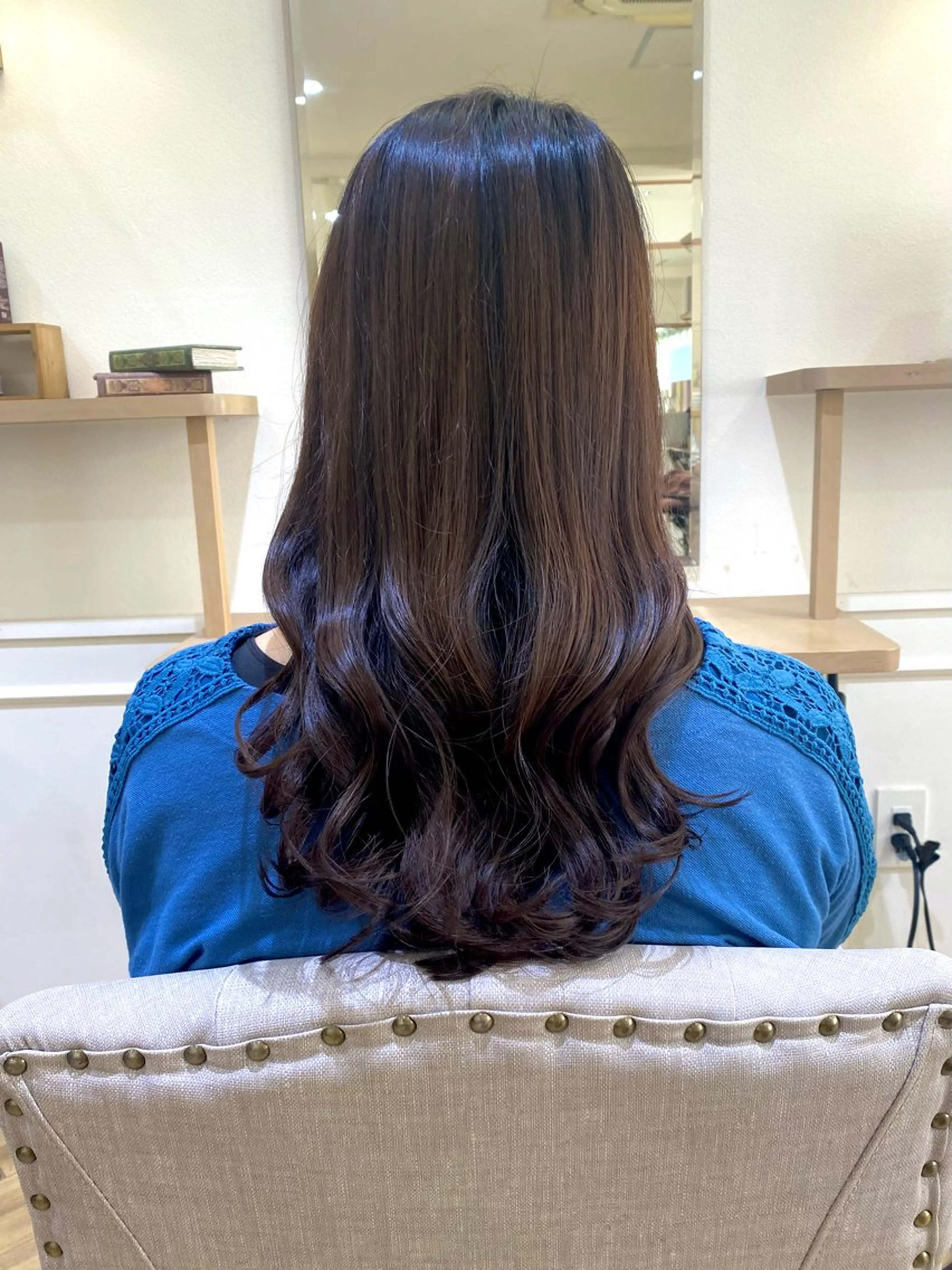 ロング くびれヘア 韓国風ヘア 韓国ヘア・カラー 🩵SHIZUKUのヘアスタイル