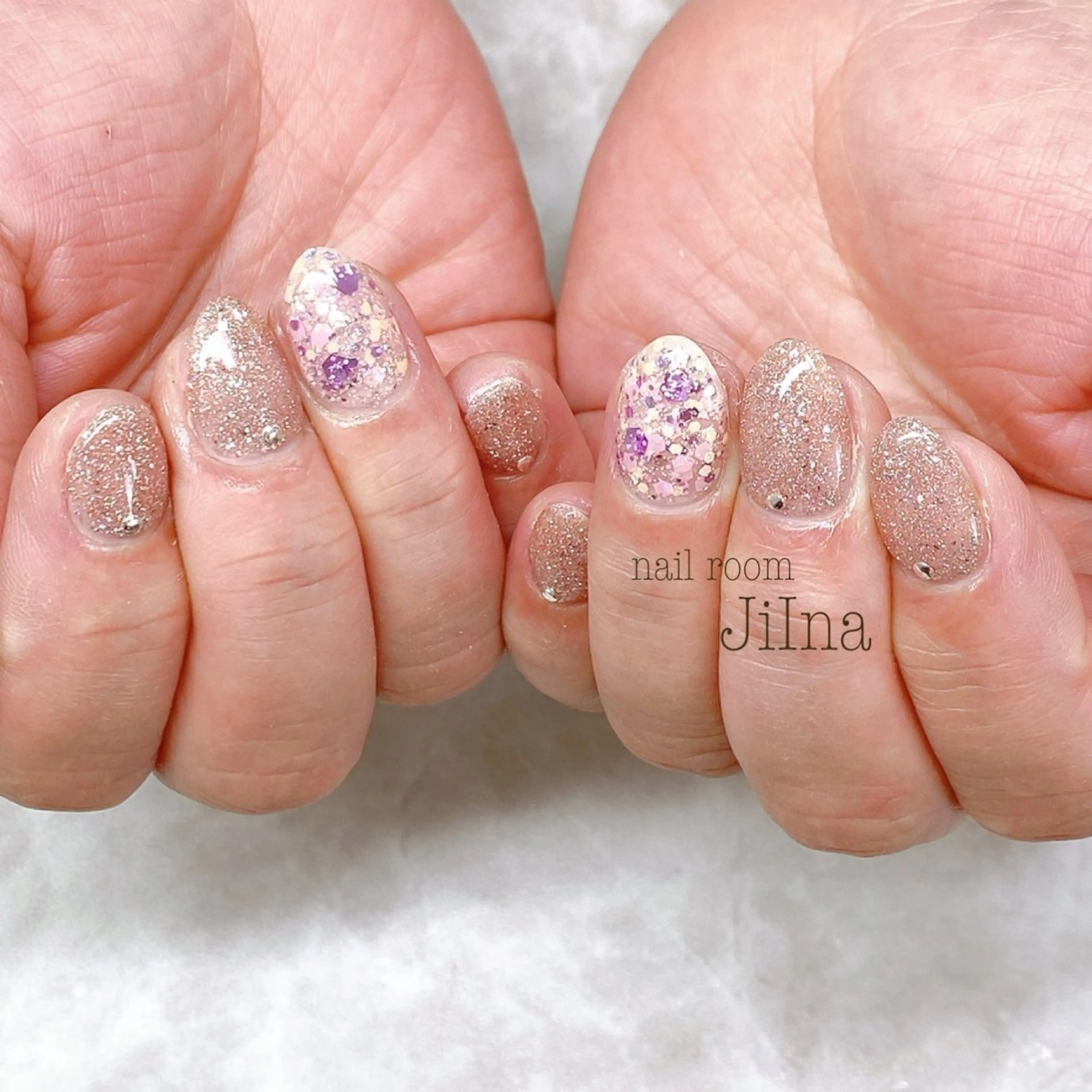 ネイル フラッシュネイル nail room JiInaのネイルデザイン