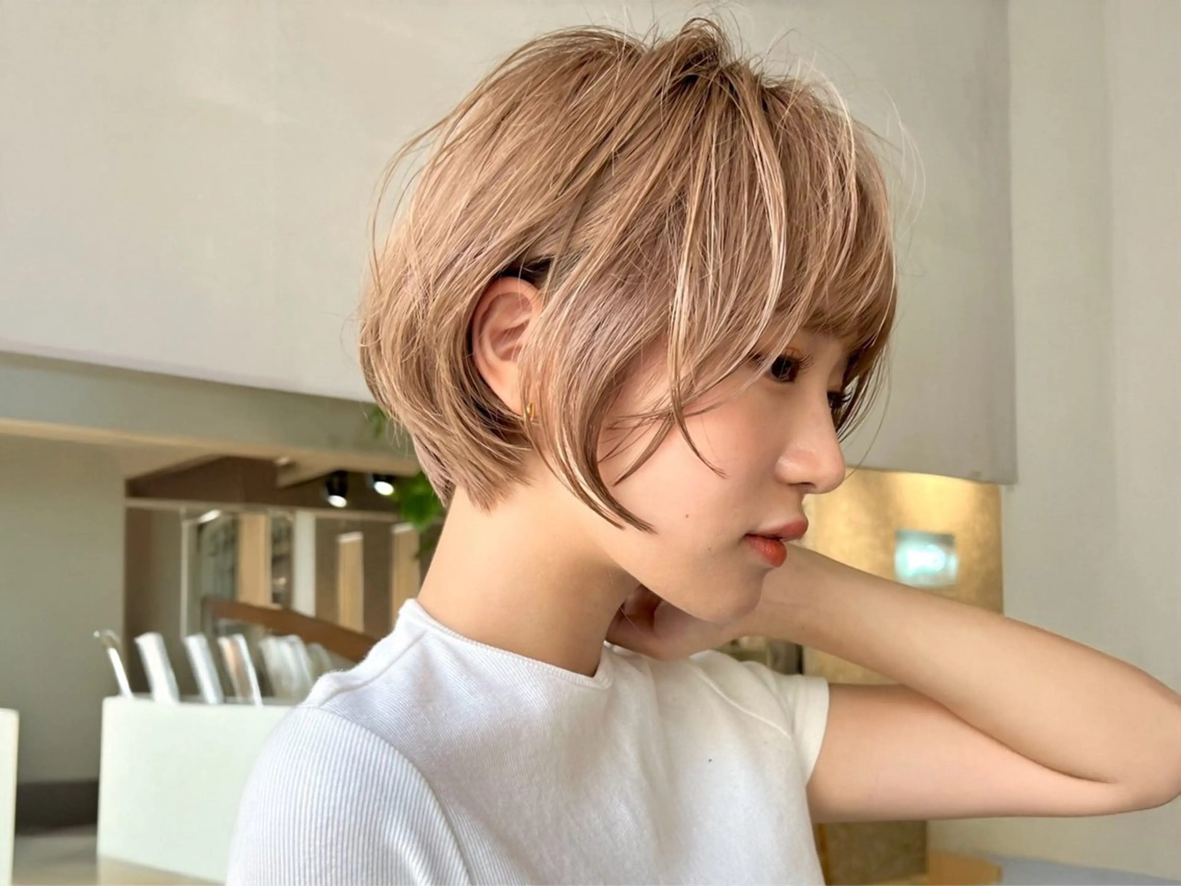 カラー ヘアカラー techné所属・techné / 塔尾真那のヘアスタイル