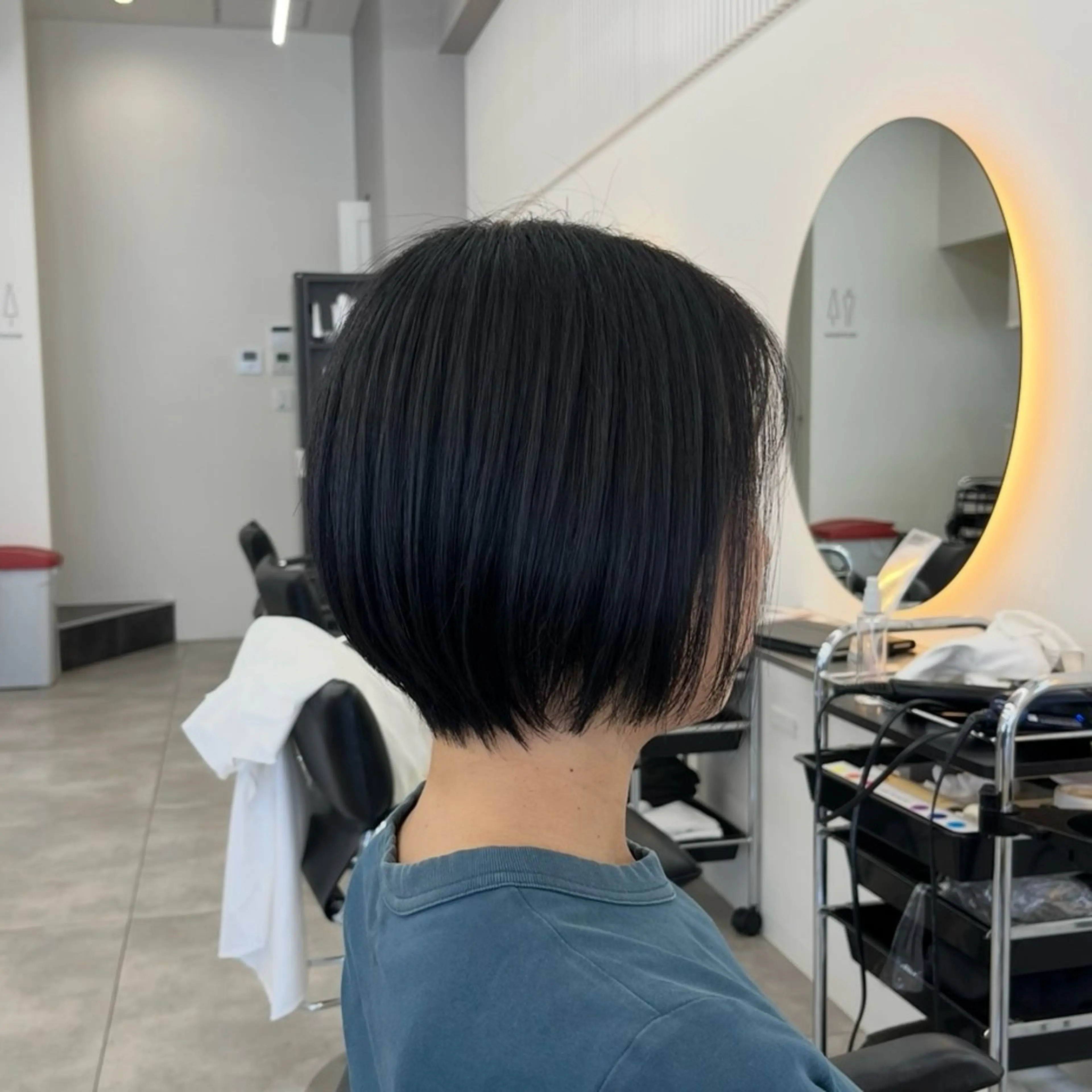 ショート ショートボブ ボブ ショートヘア 道上 摩耶のヘアスタイル