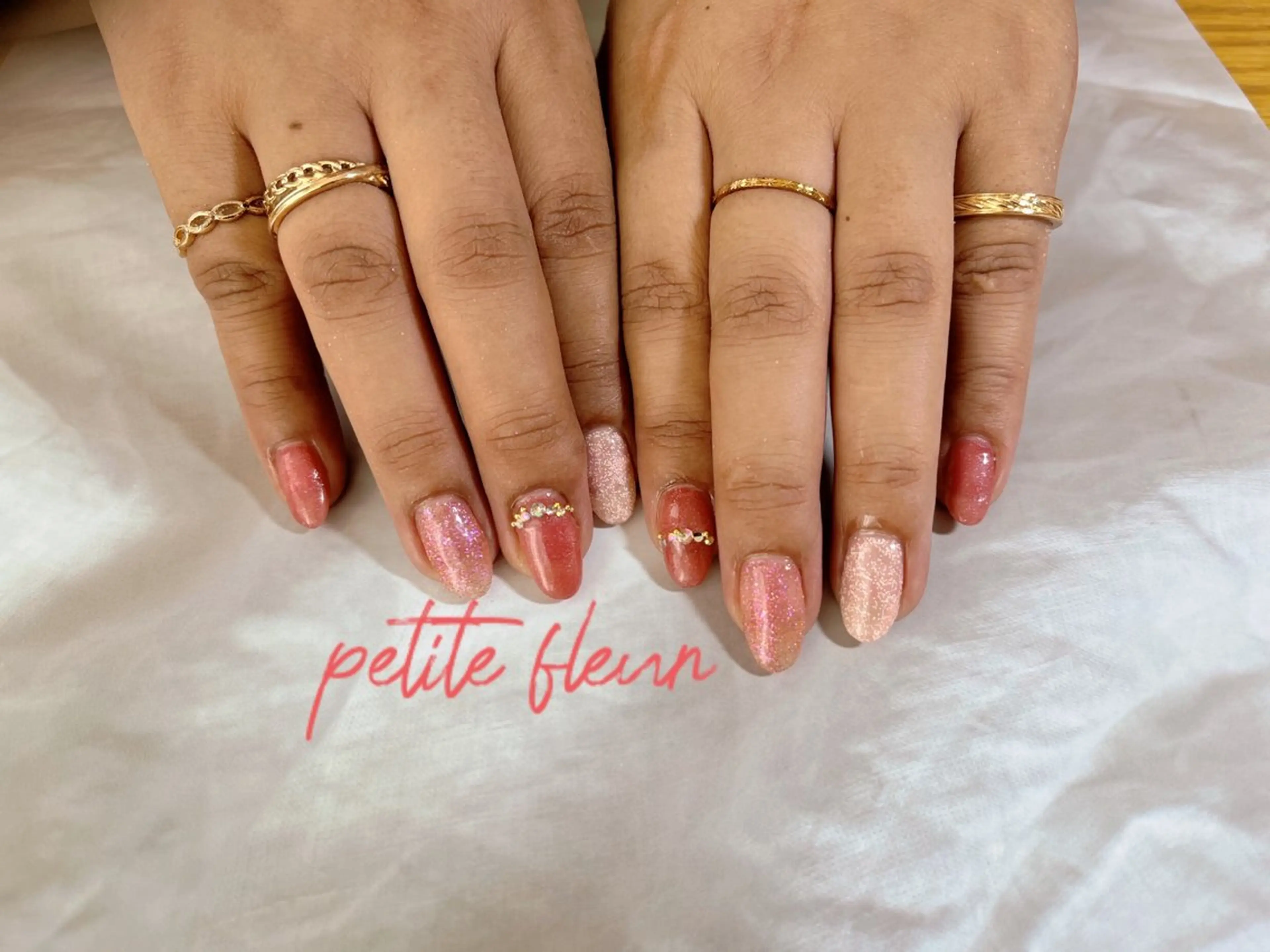 ネイル ハンドネイル ビューティーサロン プチフルールのネイルデザイン