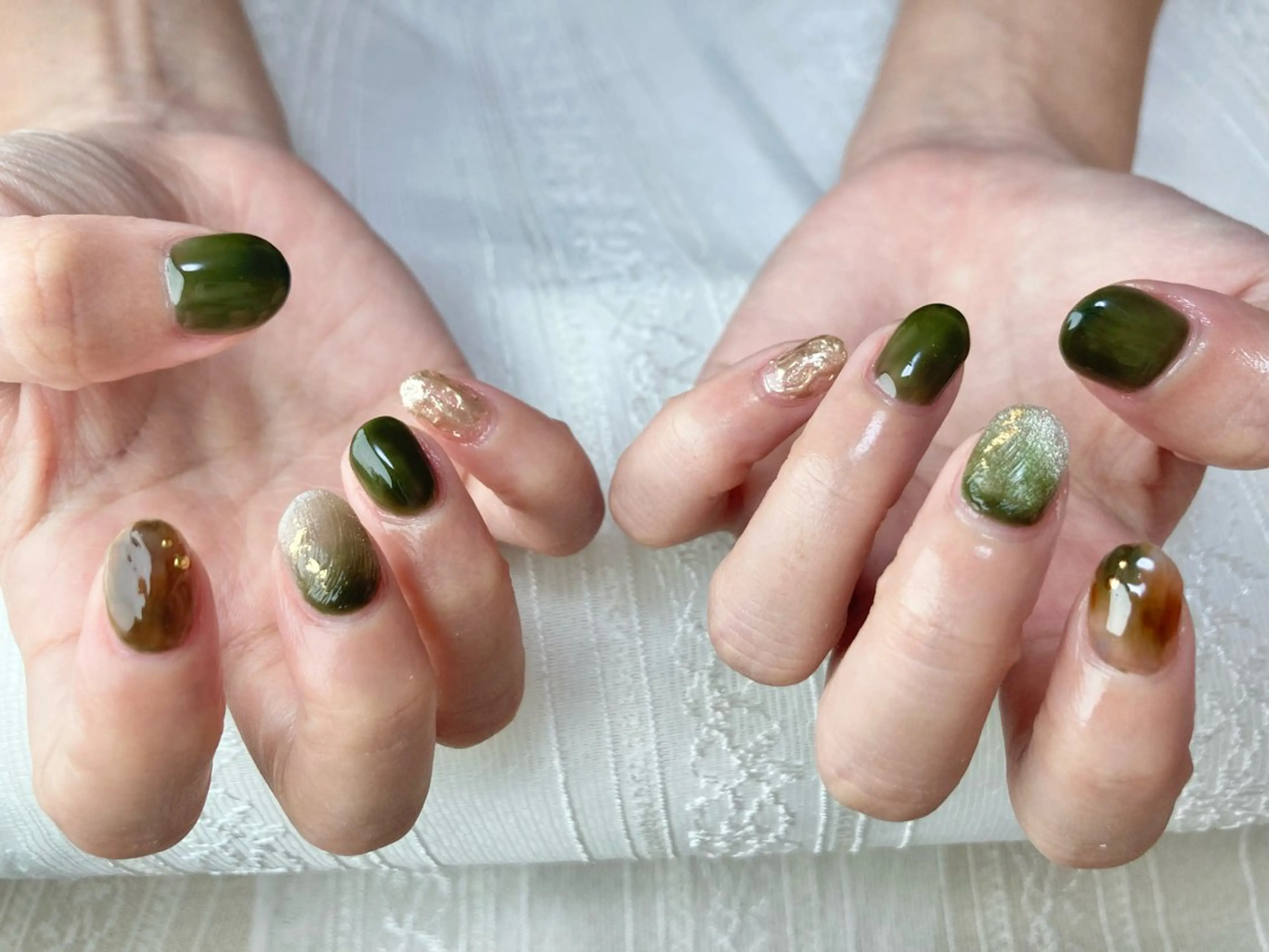 ネイル nail  salon pista所属・K. Michiのネイルデザイン