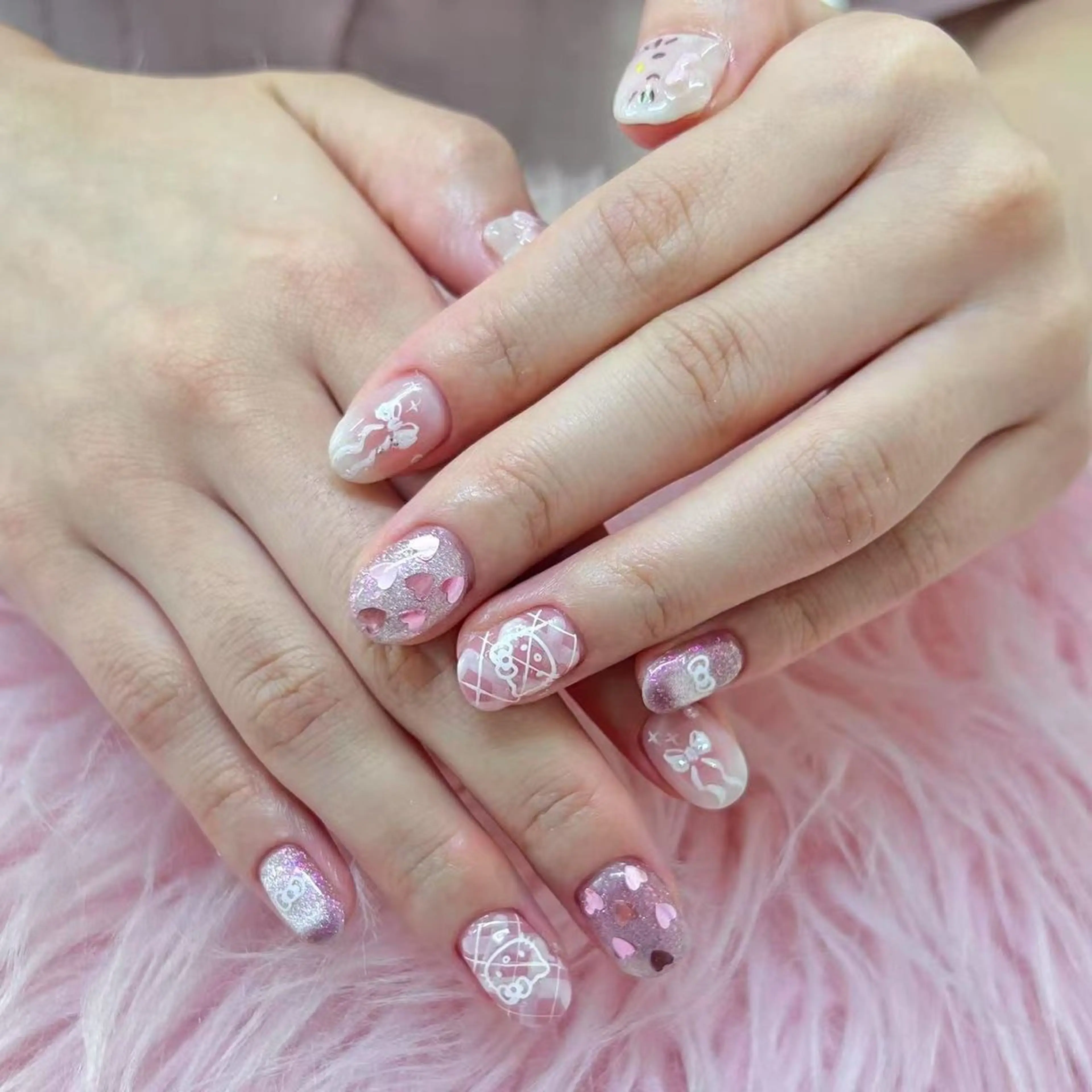 ネイル ハンドネイル ハンドケア 💜MIYA nail川崎店のネイルデザイン