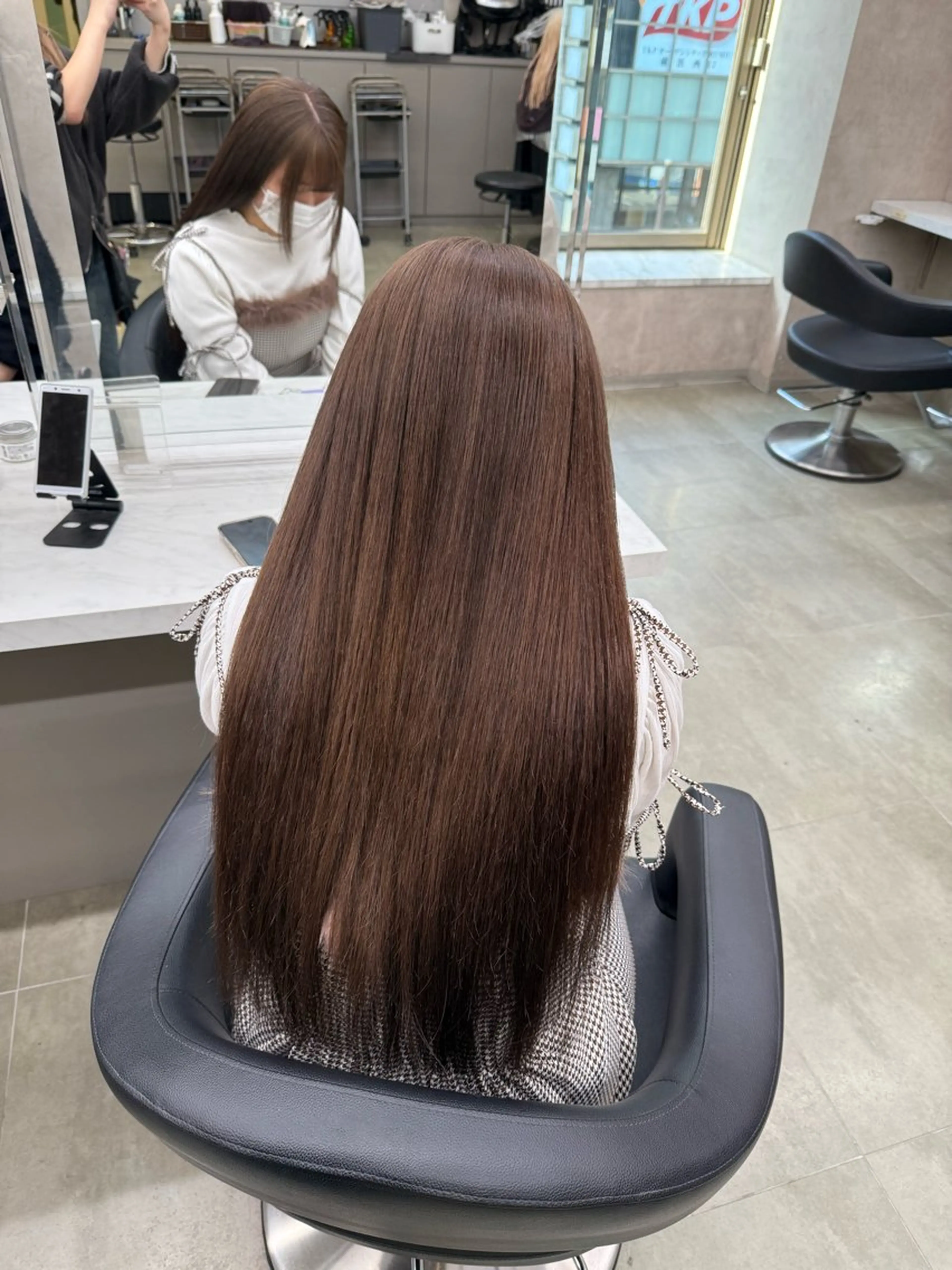 ロング カラー ヘアアレンジ ヘアカラー トリートメント ヘッドスパ 💗暖色特化ピンク/ 赤髪💗HARUNAのヘアスタイル