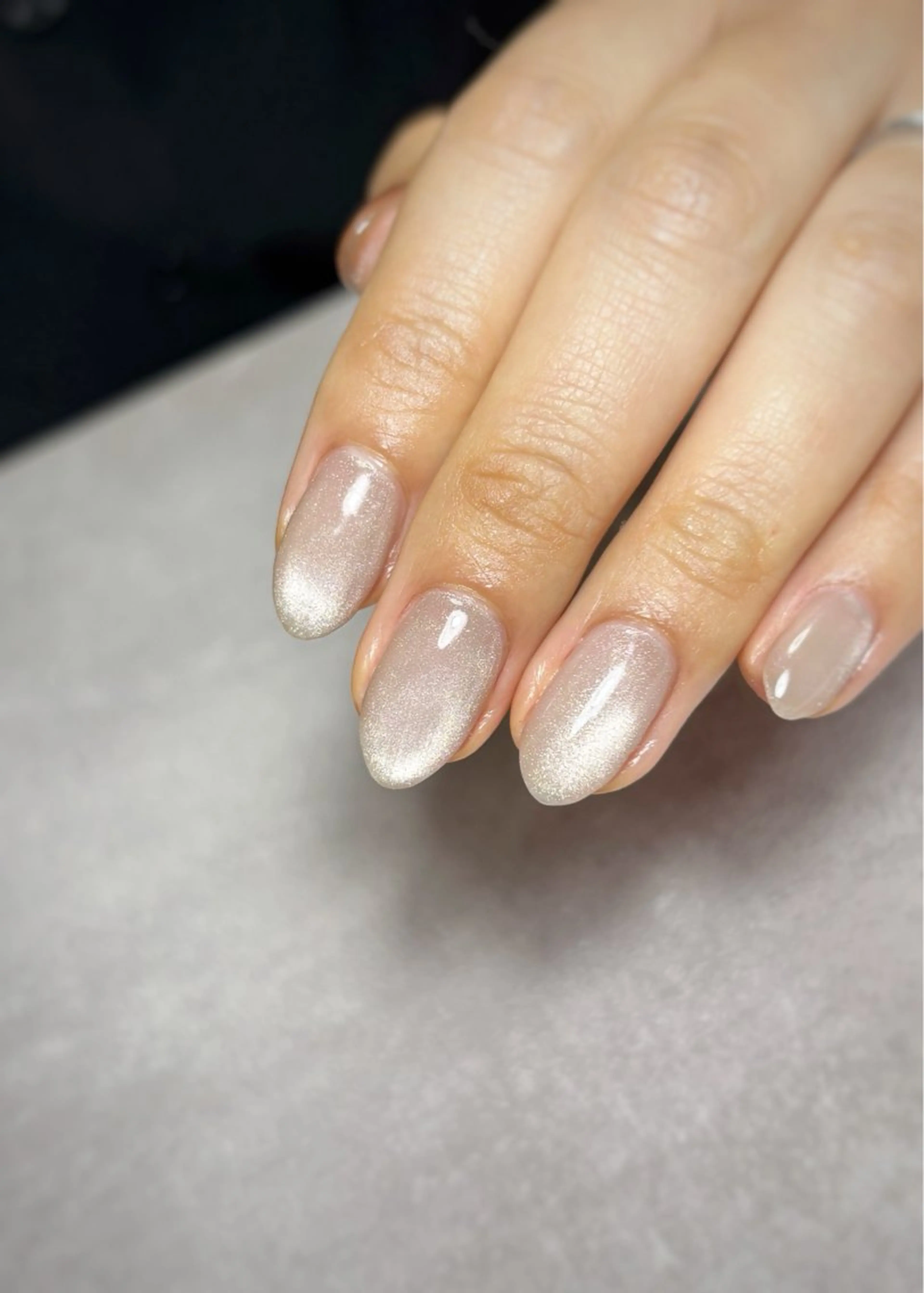 【⠀ご新規様オフ無料  】ハンド🤲シンプル/マグネットネイル ワンカラーの写真