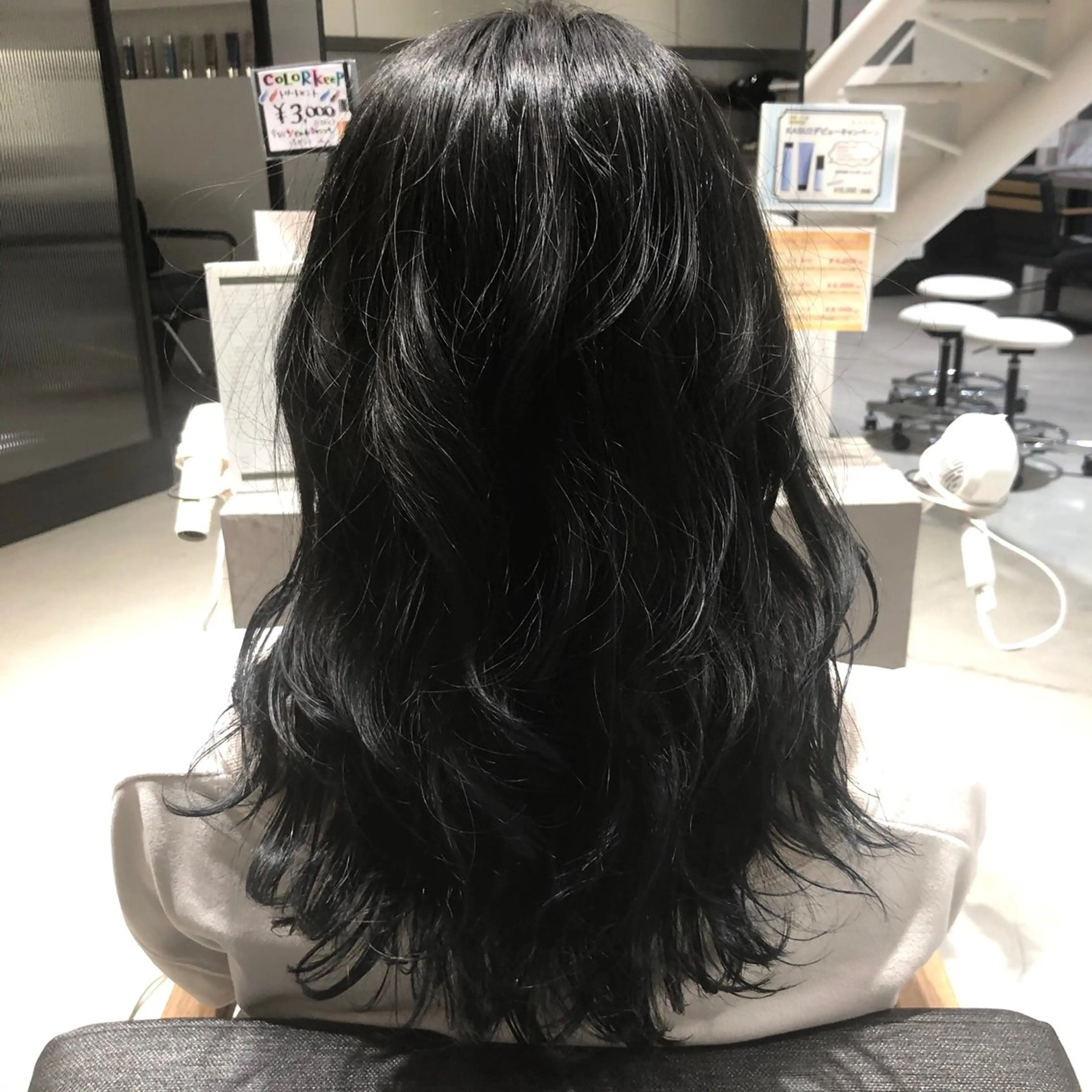 ロング パーマ ショート／ボブ／柳津 いくらまゆのヘアスタイル