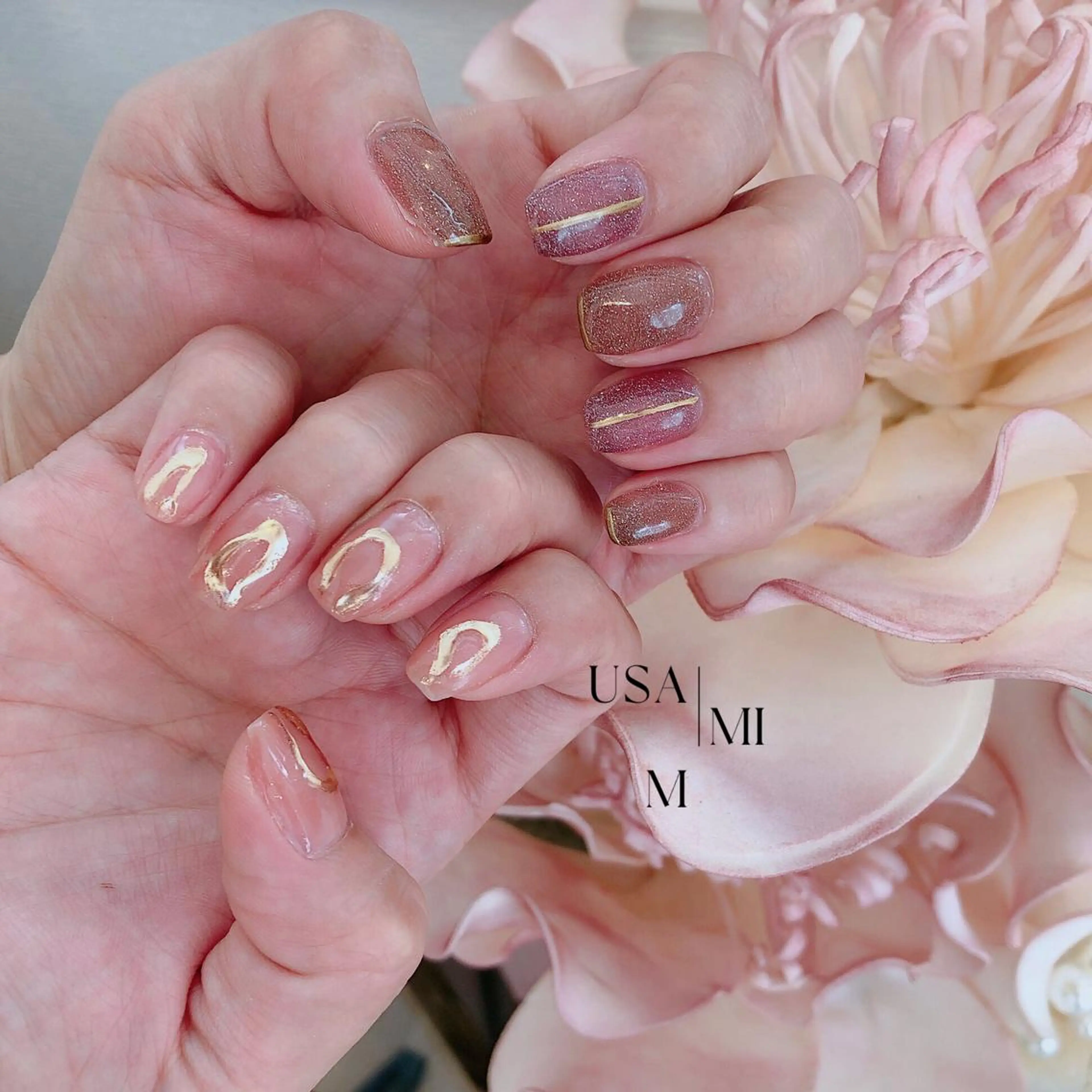 ネイル 💕🐰うさみみ🐰 💕のネイルデザイン