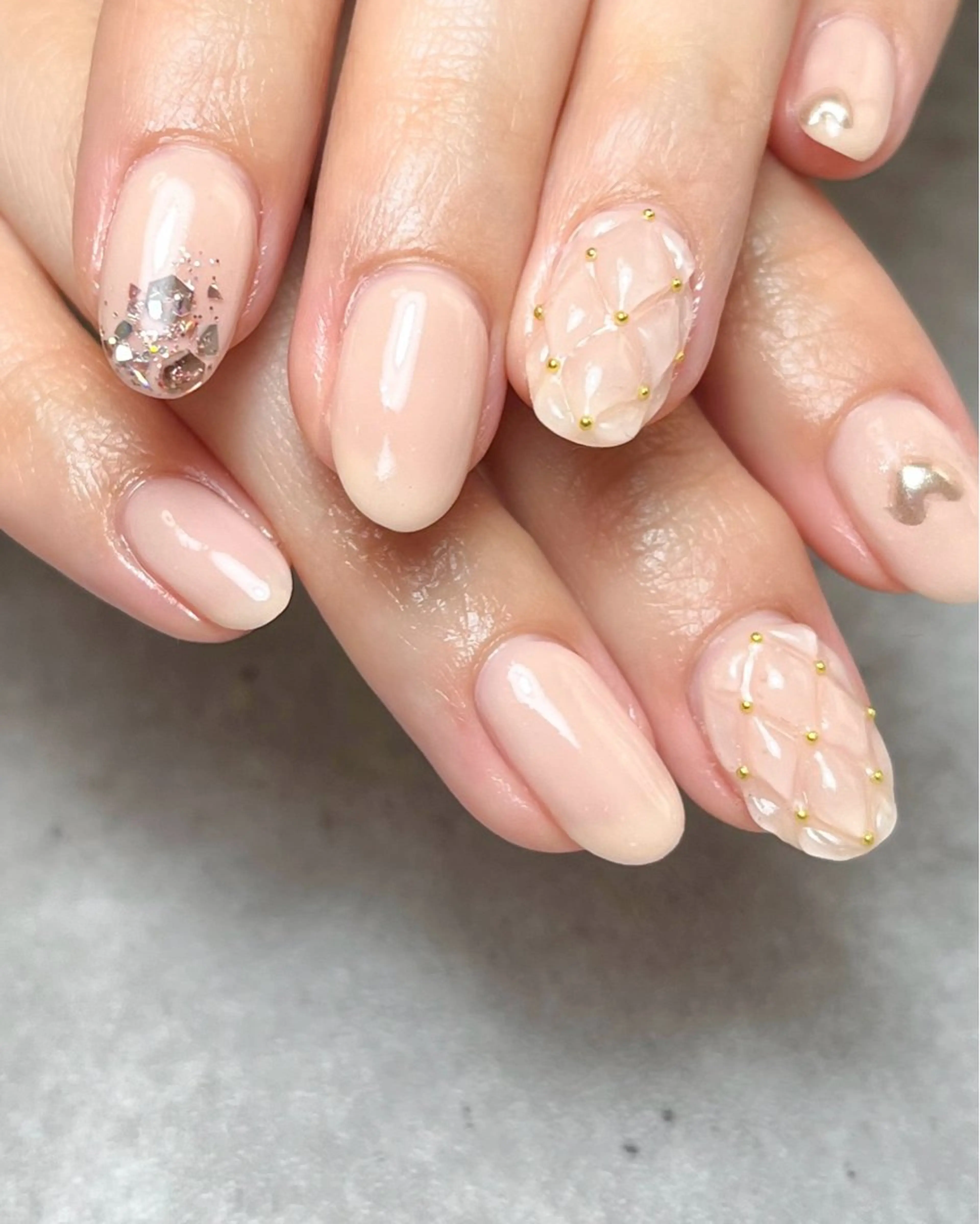 ネイル 持ち込み ハンドネイル private acottoのネイルデザイン