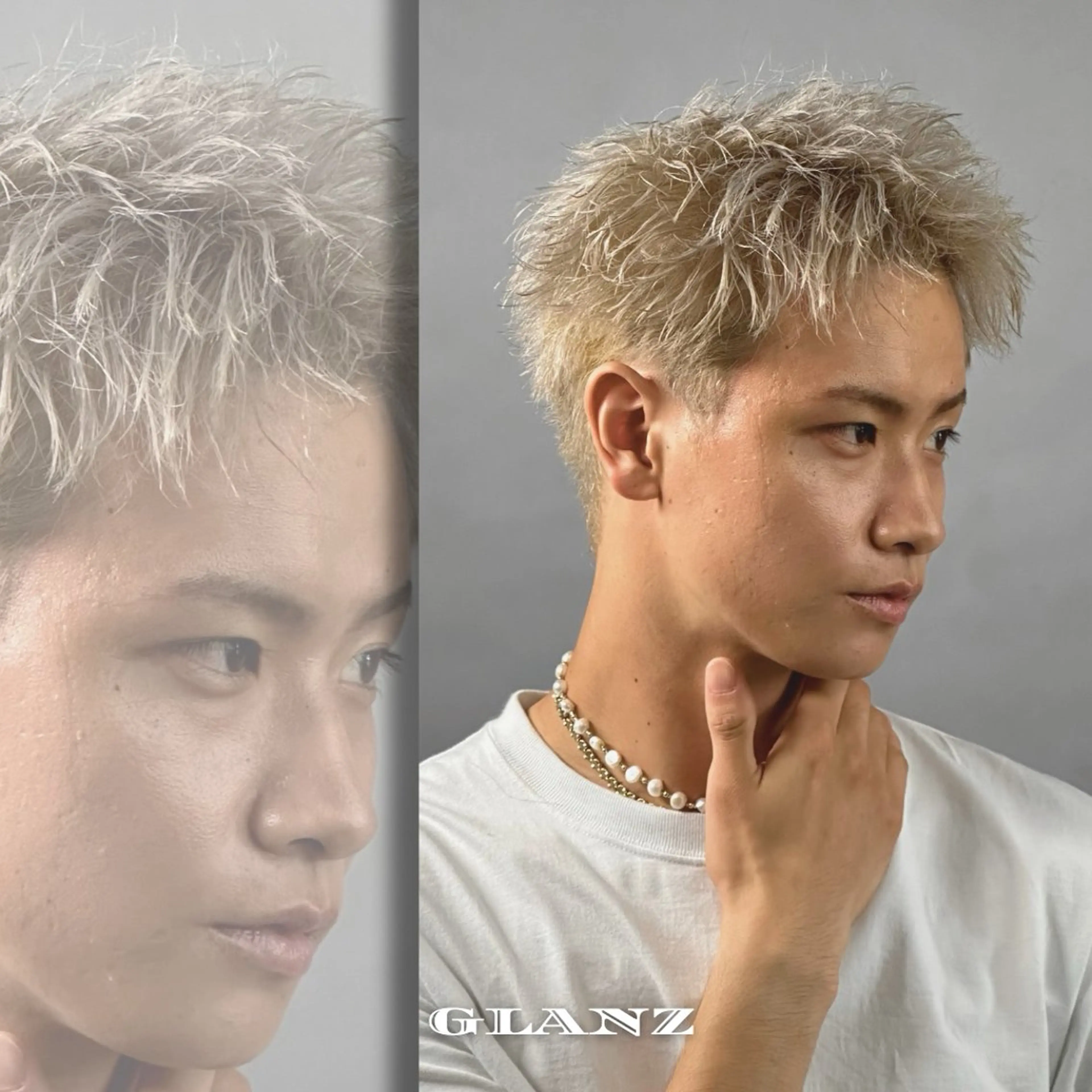 メンズ カット ヘアカラー GLANZ/メンズ カットモデル予約用のヘアスタイル