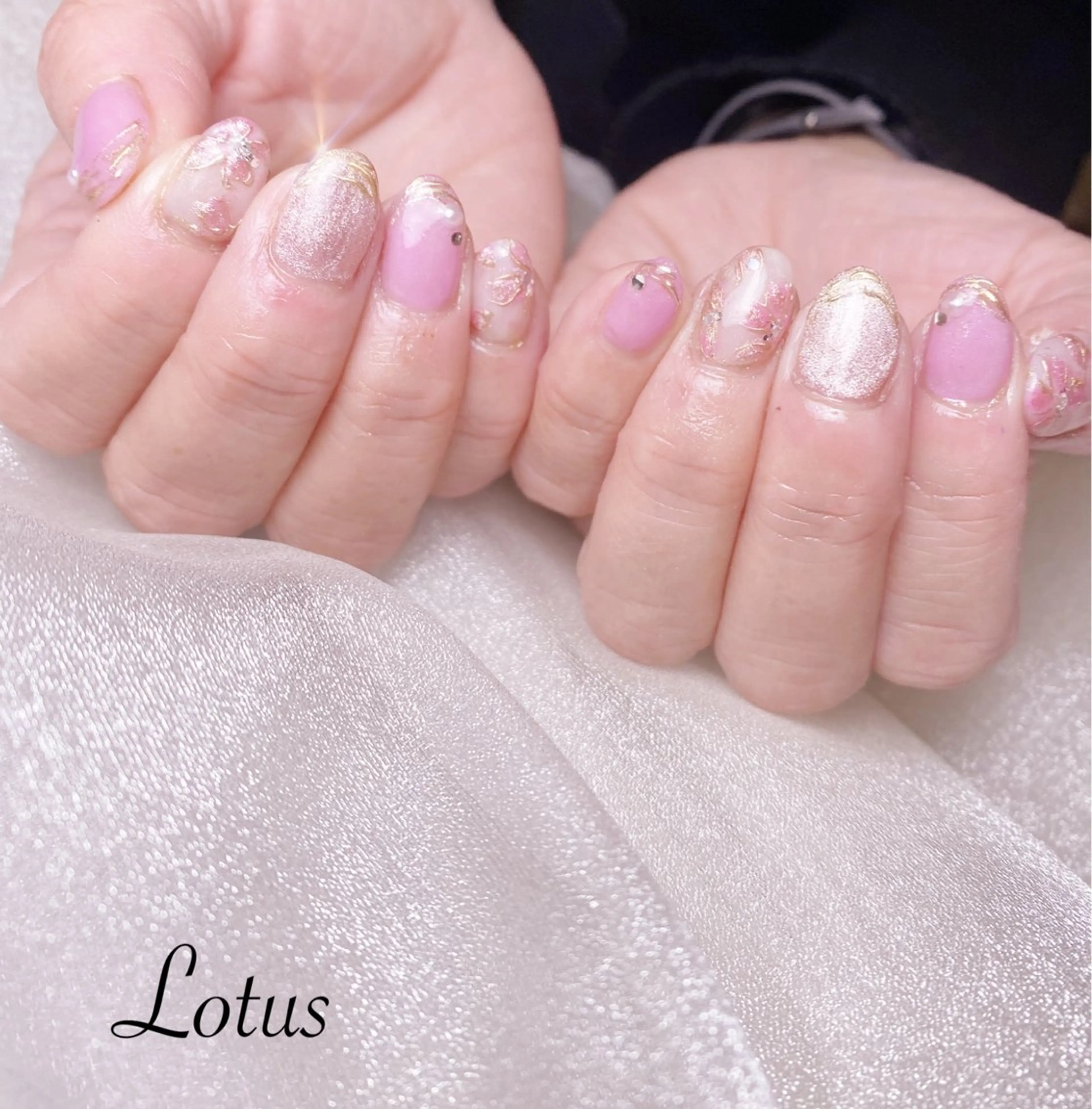 ネイル ハンドネイル ネイル＆脱毛 Lotus🌸のネイルデザイン