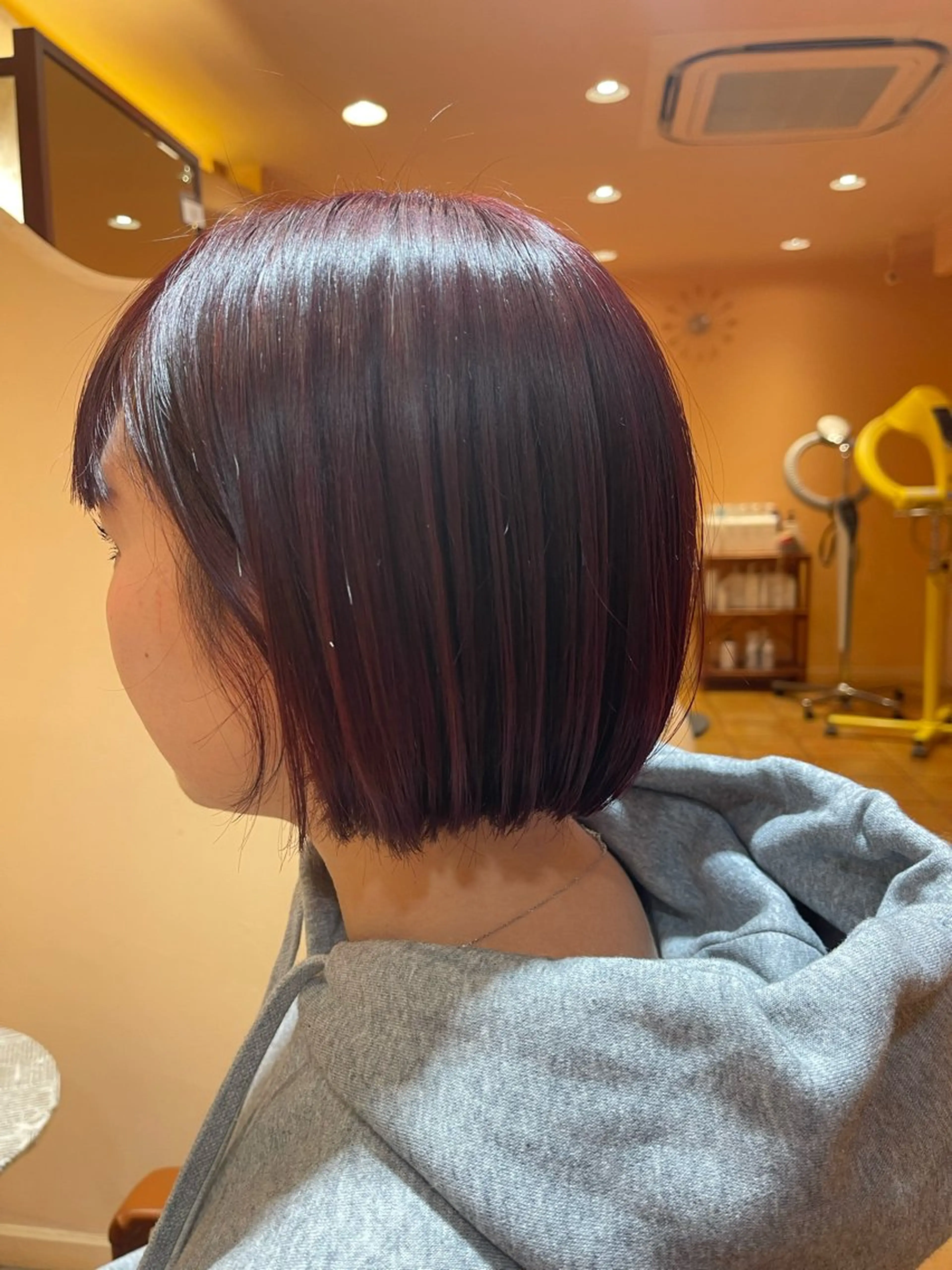 ミディアム モリオフロムロンドン原宿本店所属・ショート/ボブ/ハイ トーン/Nanahaのヘアスタイル