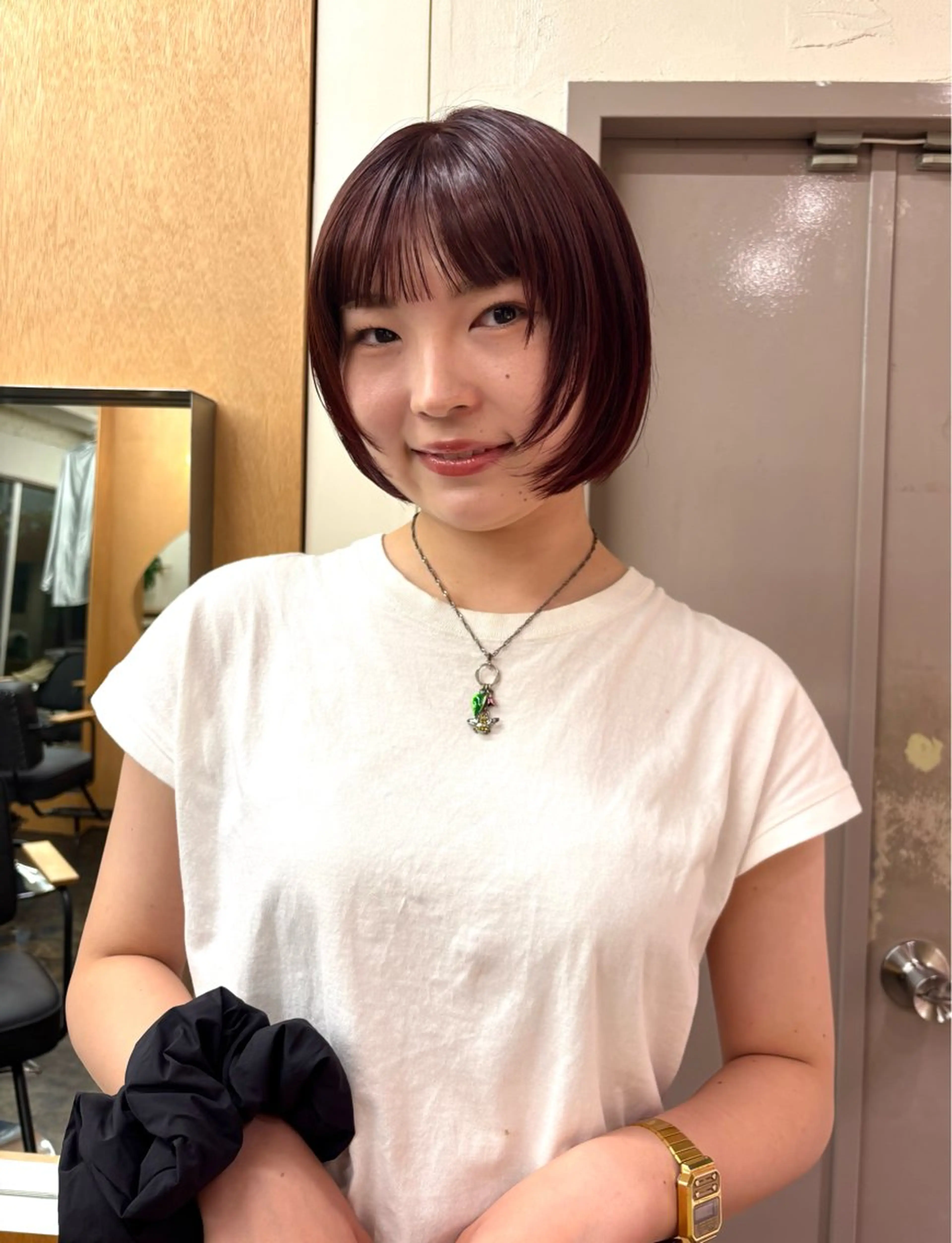 ショート カラー ヘアカラー pazu .のヘアスタイル