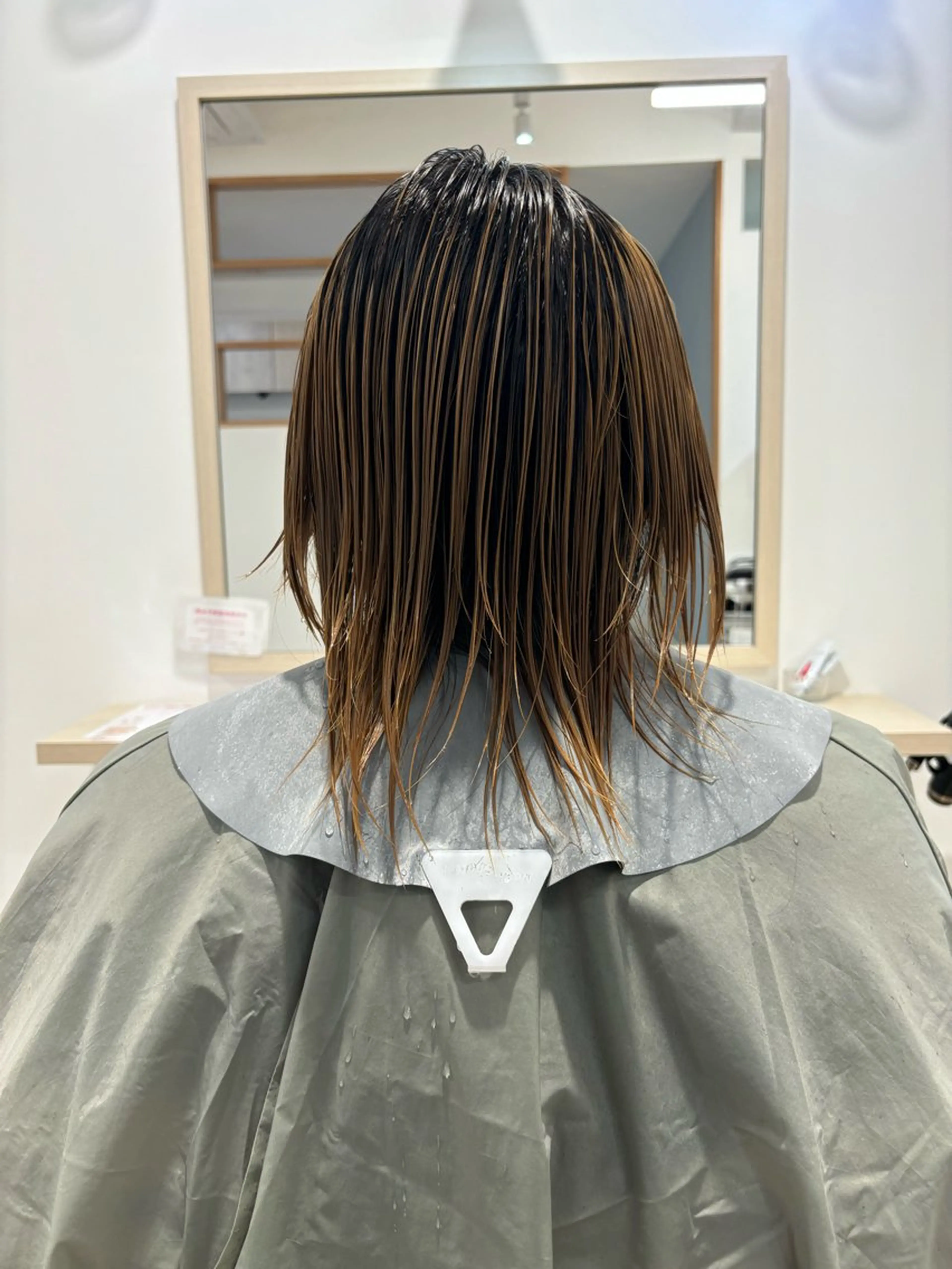 ショート scena(シーナ)所属・『大西　陸』 透明感color🔆のヘアスタイル