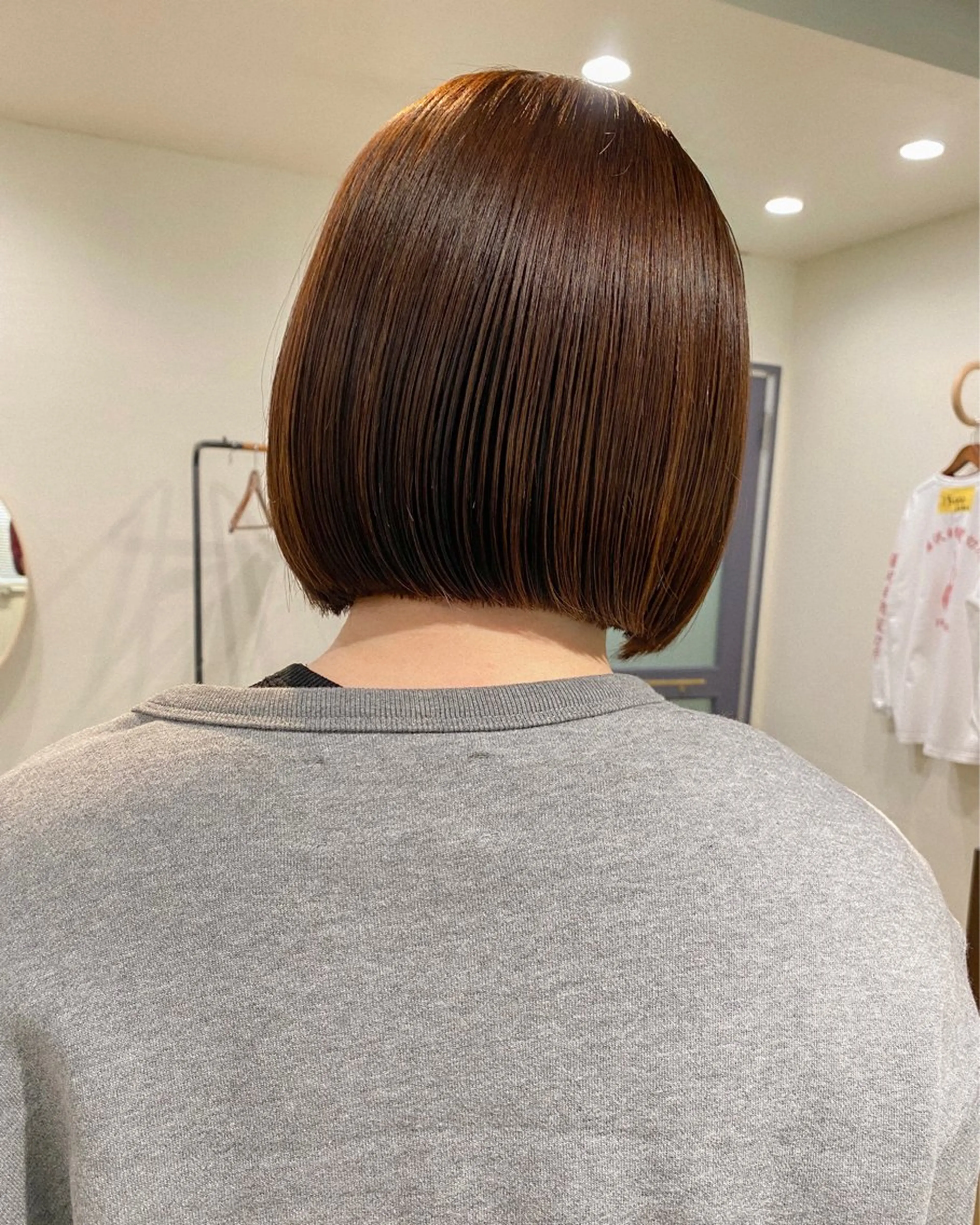 ショート カット ヘッドスパ 板谷みさき /艶ボブ/藤沢美容室のヘアスタイル