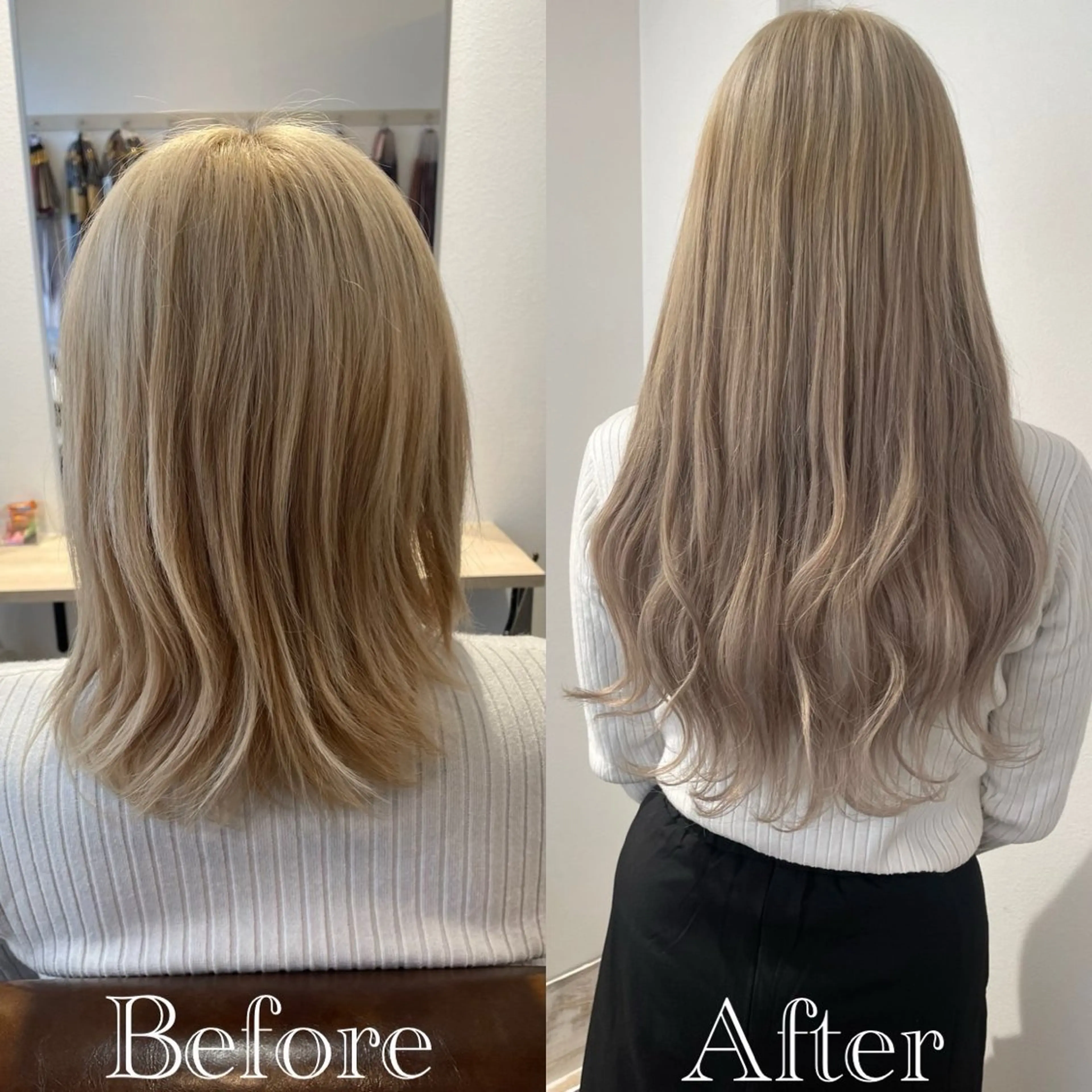 ロング エクステ エクステ YUKA 💙ᵎのヘアスタイル