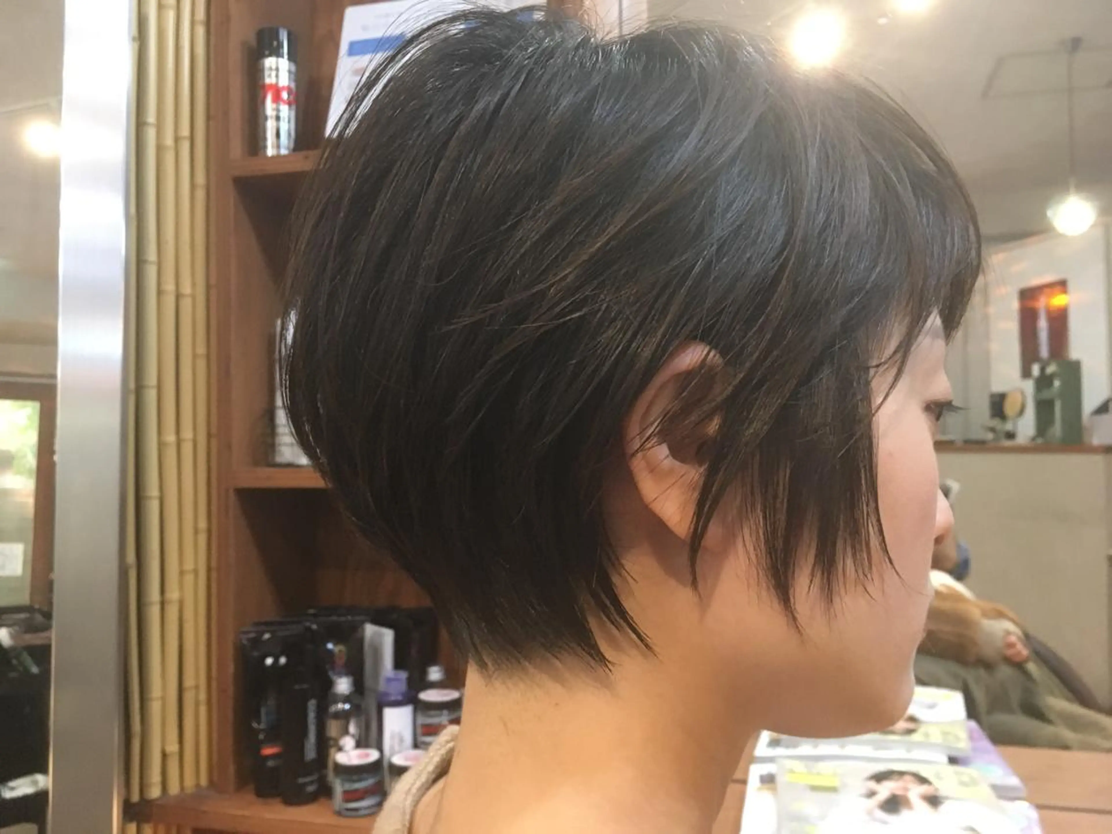 ショート カット 菅村 勇亮のヘアスタイル