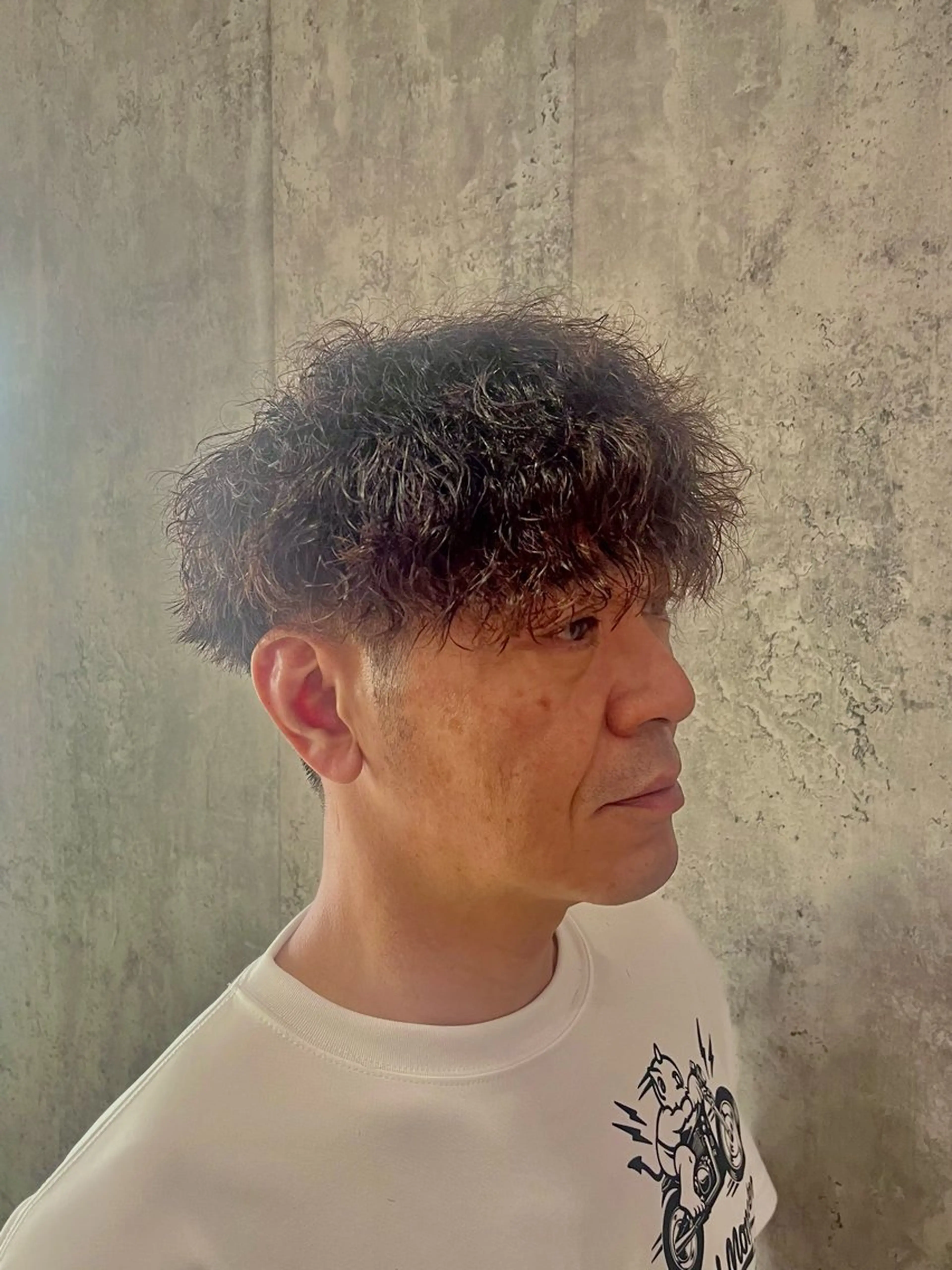 ショート パーマ メンズ カット パーマ 💈メンズパーマ の神様💈よしやのヘアスタイル