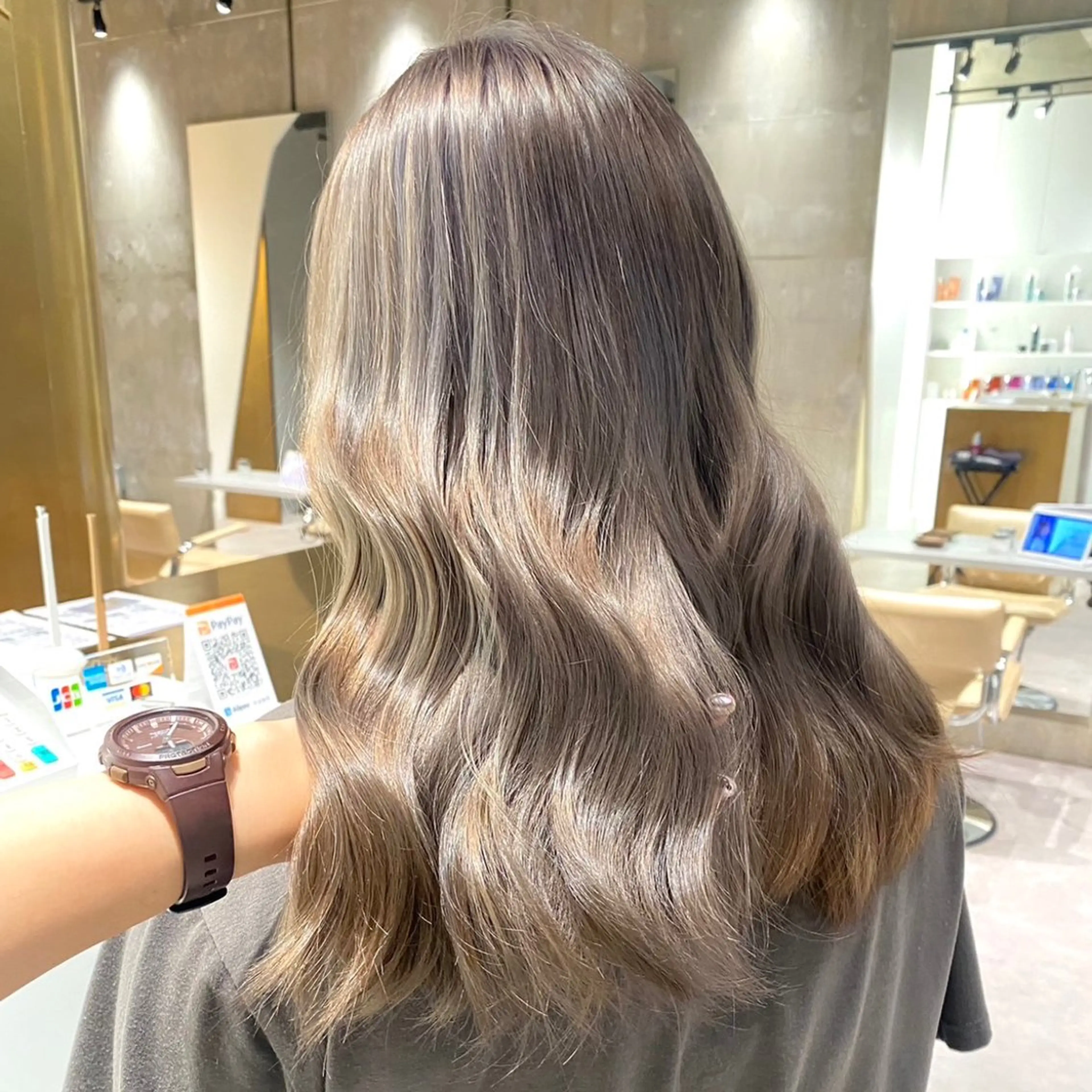 ロング ヘアカラー トリートメント 無料カット募集中🌷 ちひり𓂃𓈒♡‪のヘアスタイル