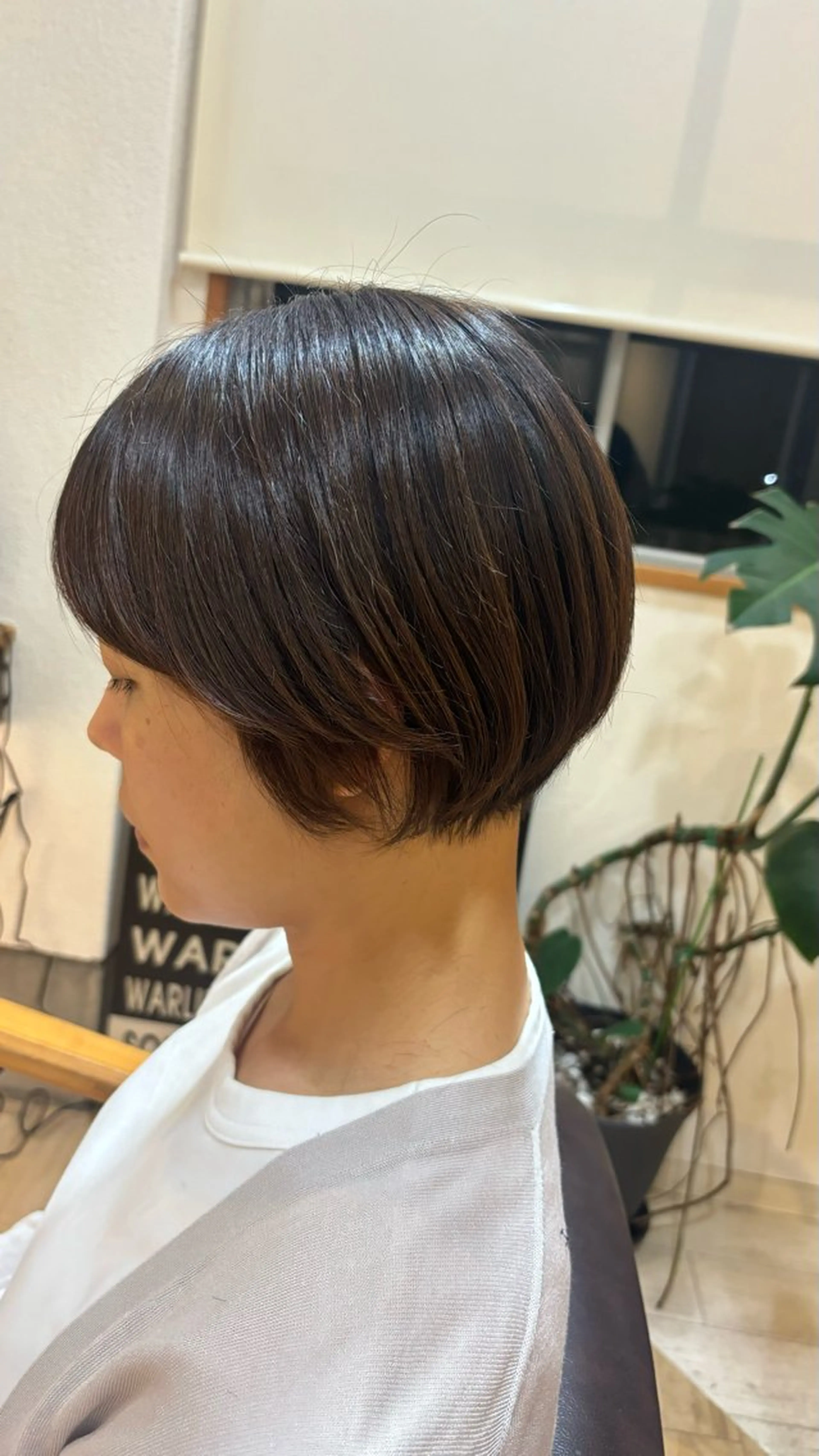 ショート ショートヘア カット ヘッドスパ makoto⌇レイヤ ー⌇艶カラー🍒‎のヘアスタイル