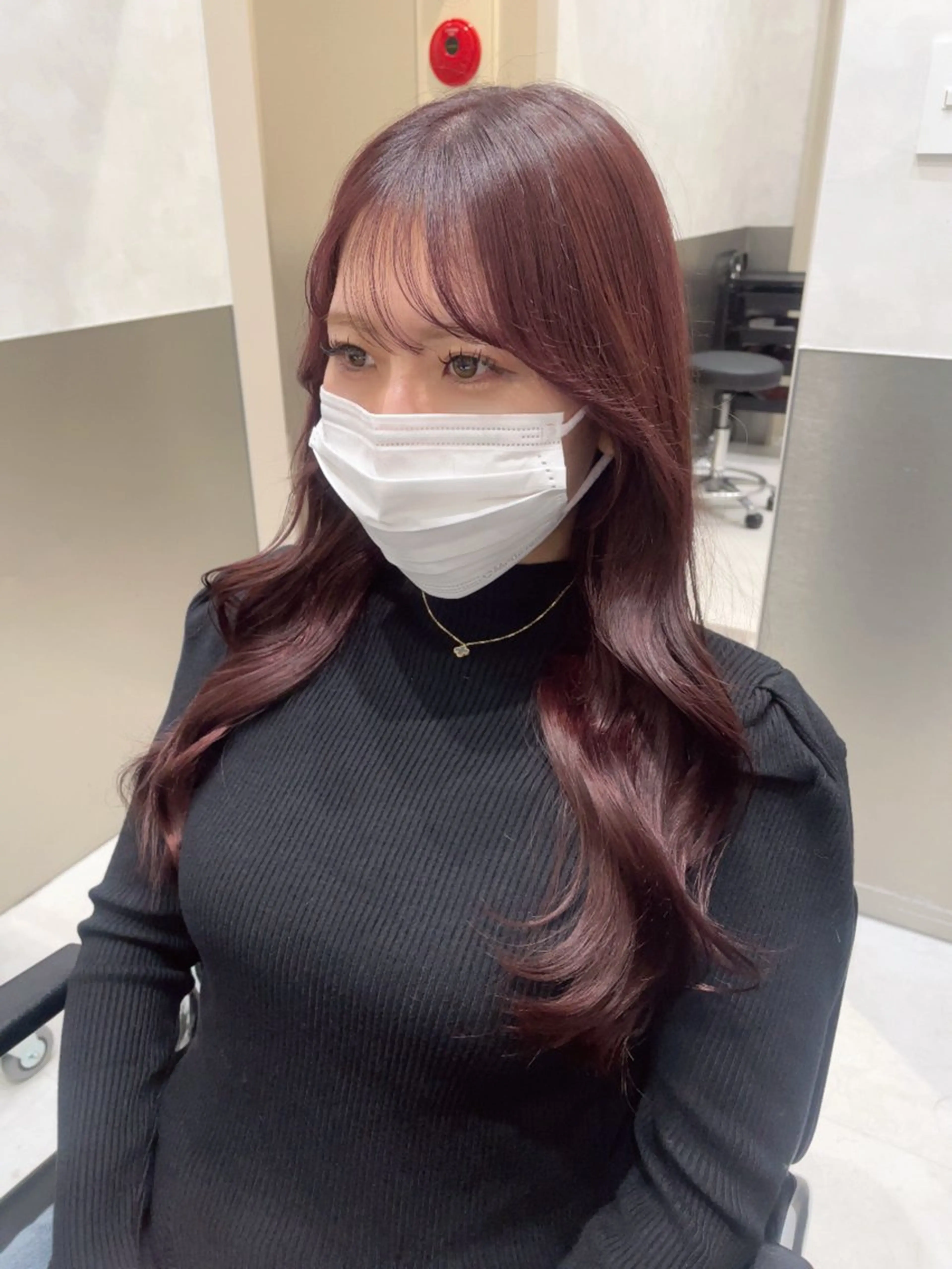 ロング カラー カット ヘアカラー トリートメント GO TODAY SHAIRE SALON原宿vita店舗所属・🩷完全マンツーマン 💖ASAHIのヘアスタイル