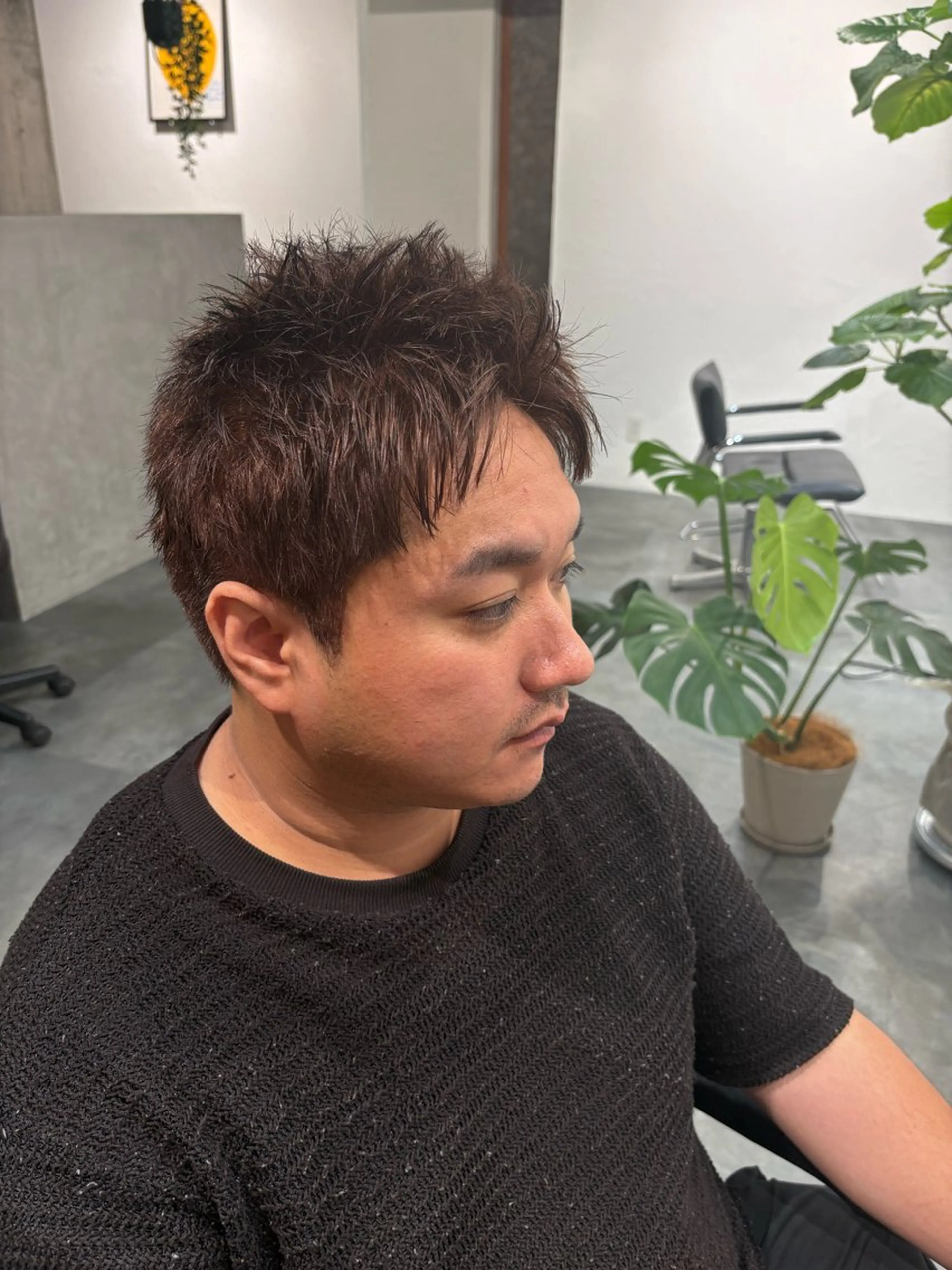 メンズ スパイキーショート ゴーエン所属・藤が丘/カットモデル /fukiのヘアスタイル