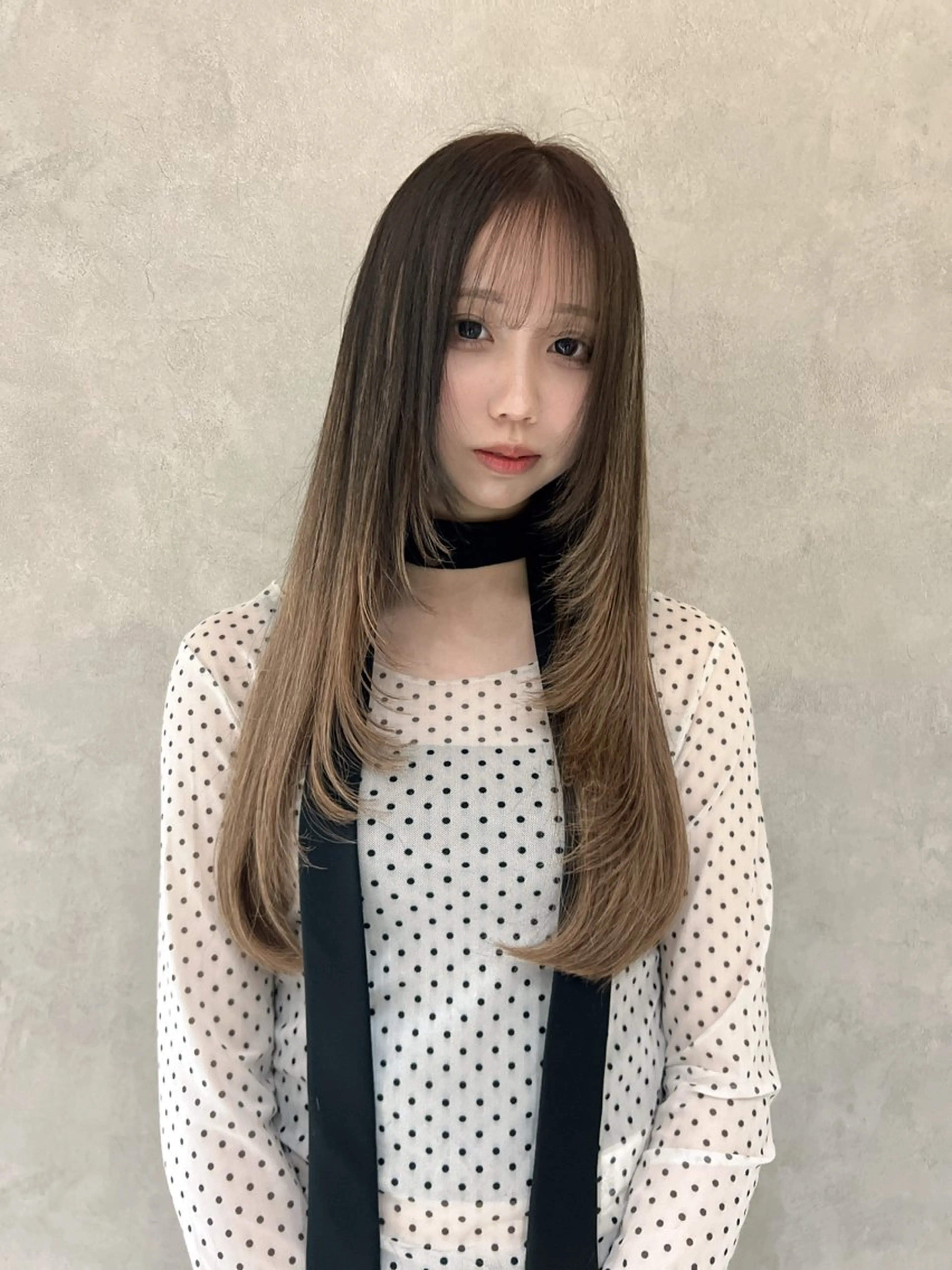 カラー ヘアカラー エクステ nehus nagaoka所属・🦋Imai Mizuki🦋‪のヘアスタイル