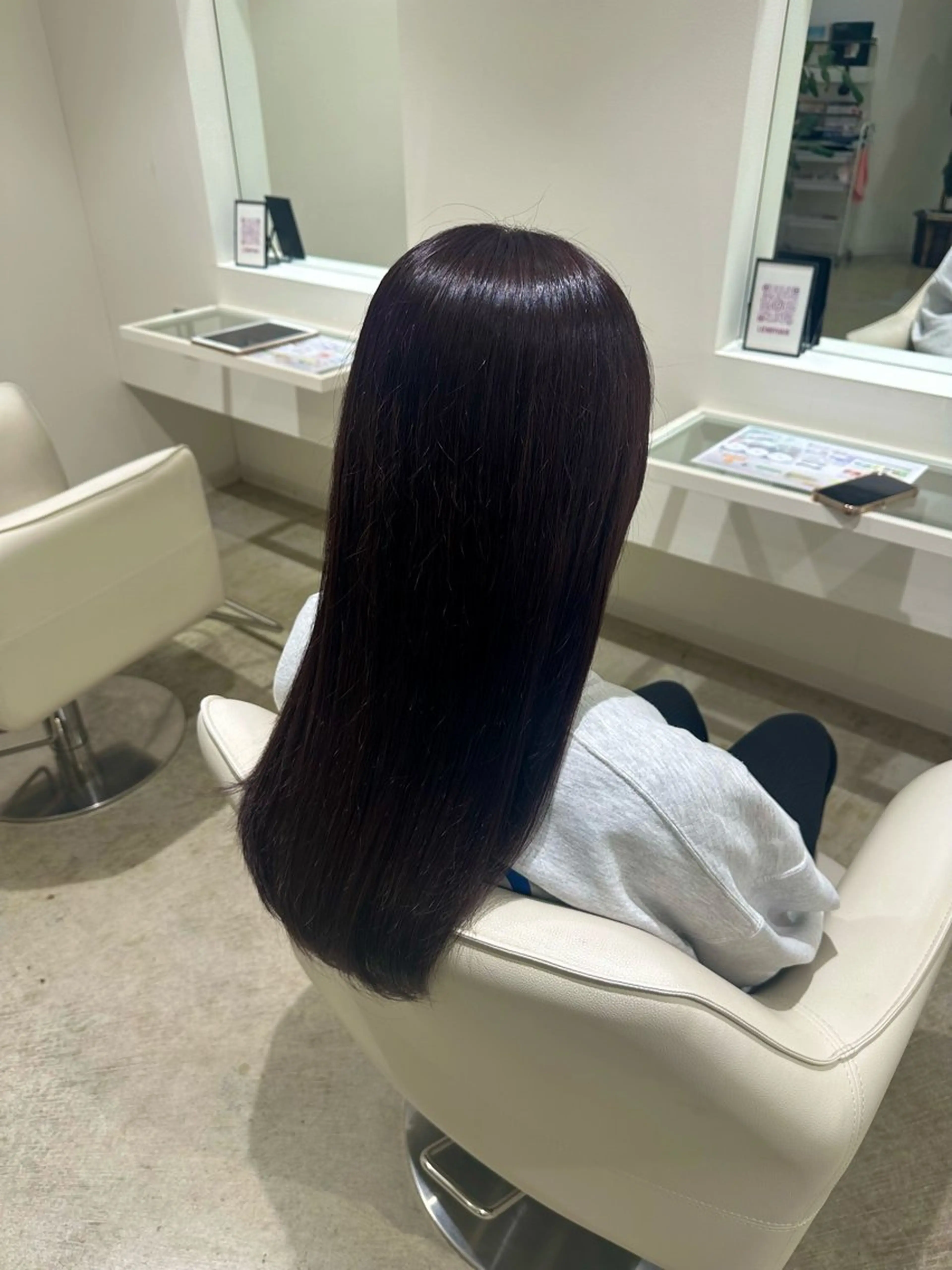 ロング カラー レッドカラー Lien by hair所属・【Lien】 AYUのヘアスタイル