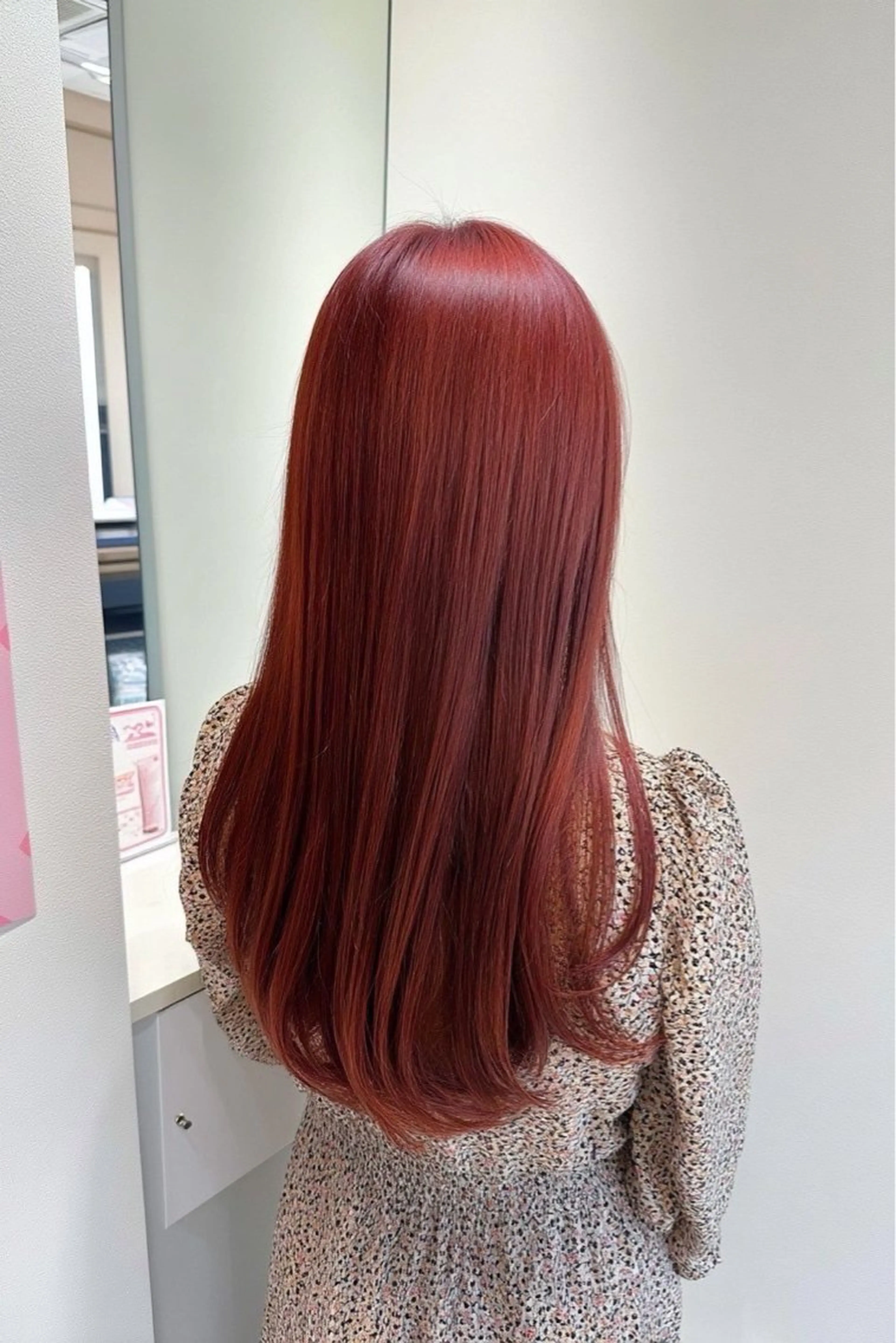 カラー ヘアカラー 💕暖色カラー/ボブ /ピンク💕のヘアスタイル