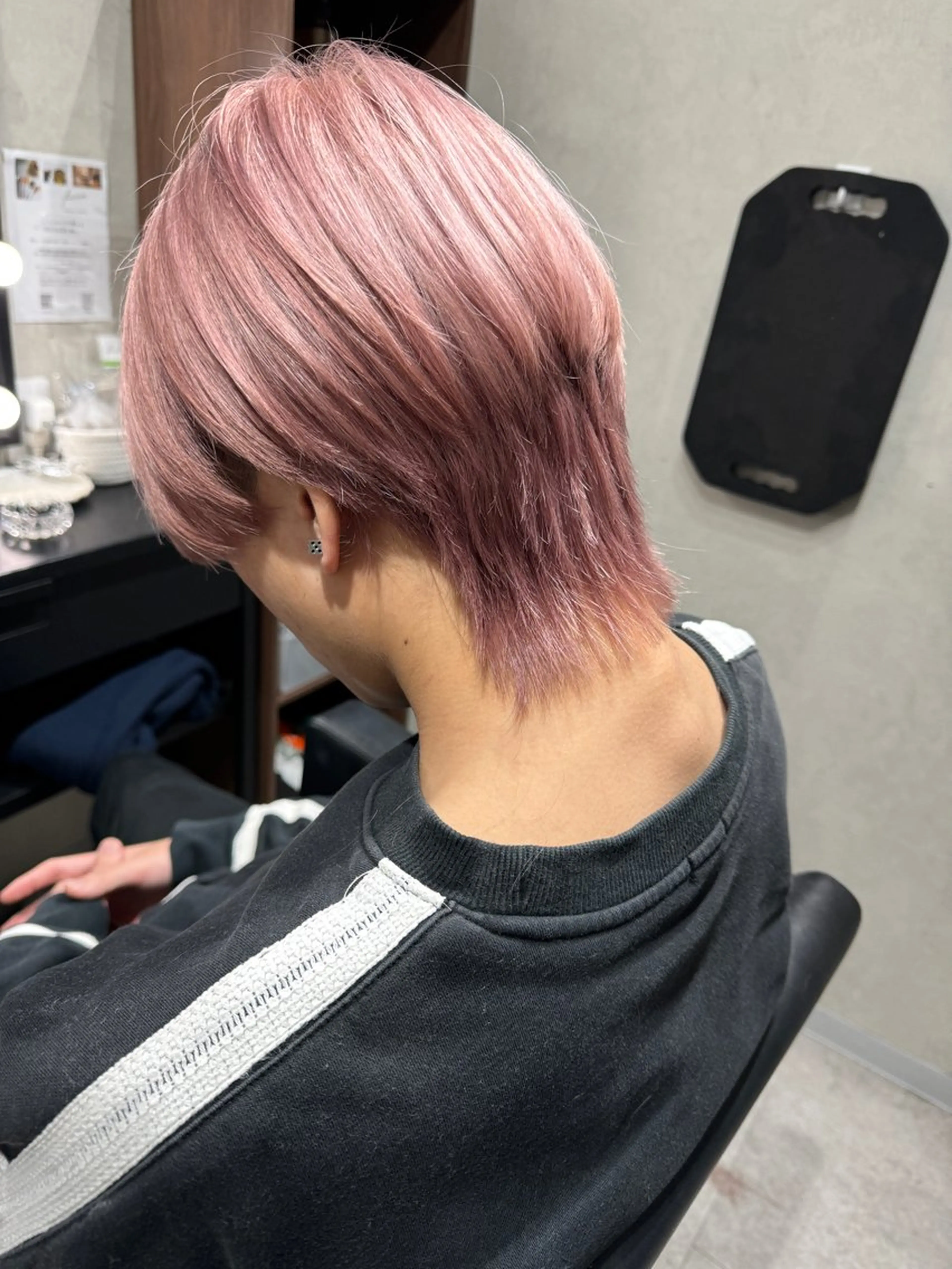 ショート メンズ カット ヘアカラー シマオカ イッセイaceのヘアスタイル