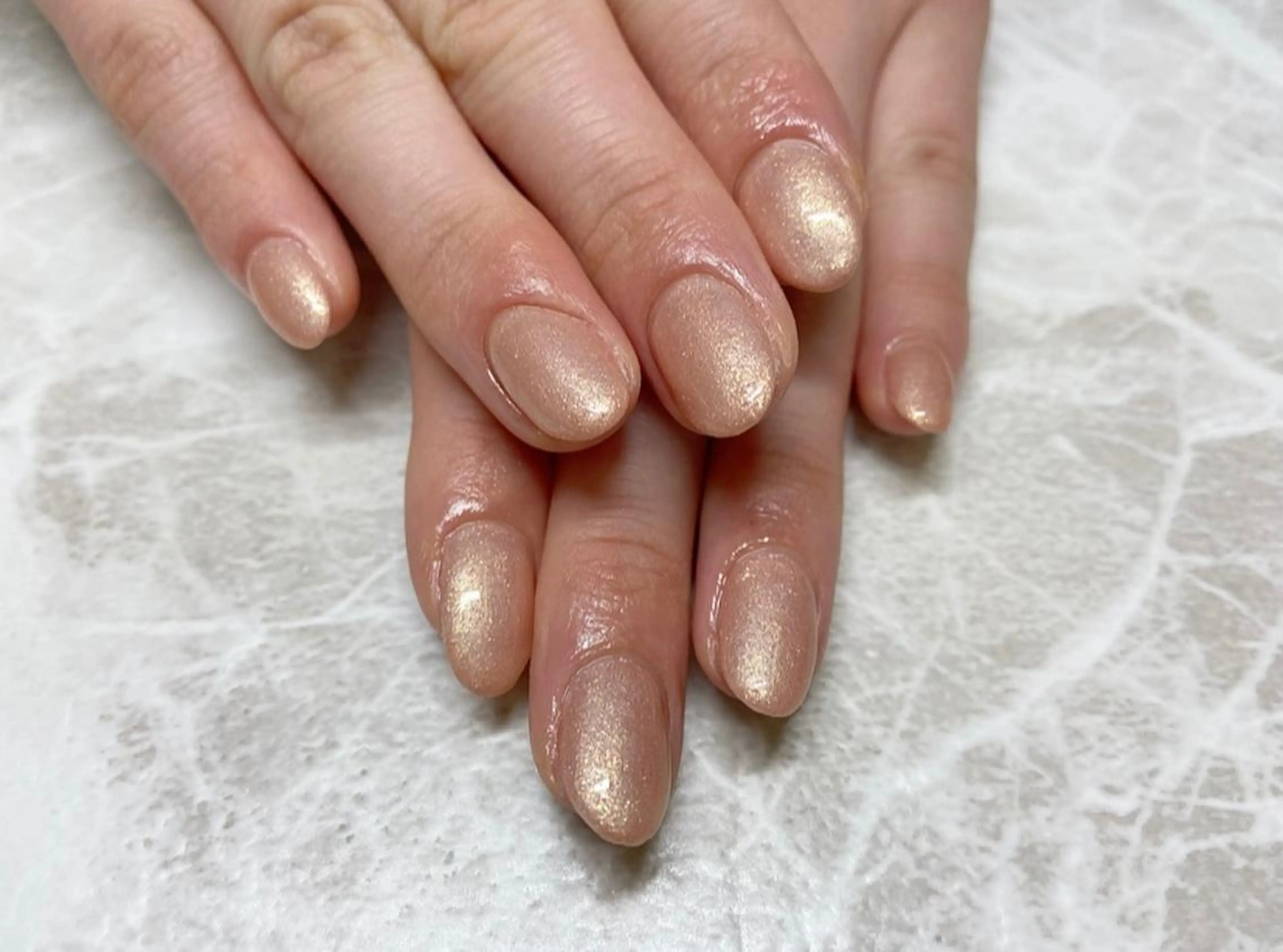 ネイル ワンカラーネイル シンプルネイル 🧸熊谷 かほ🧸のネイルデザイン