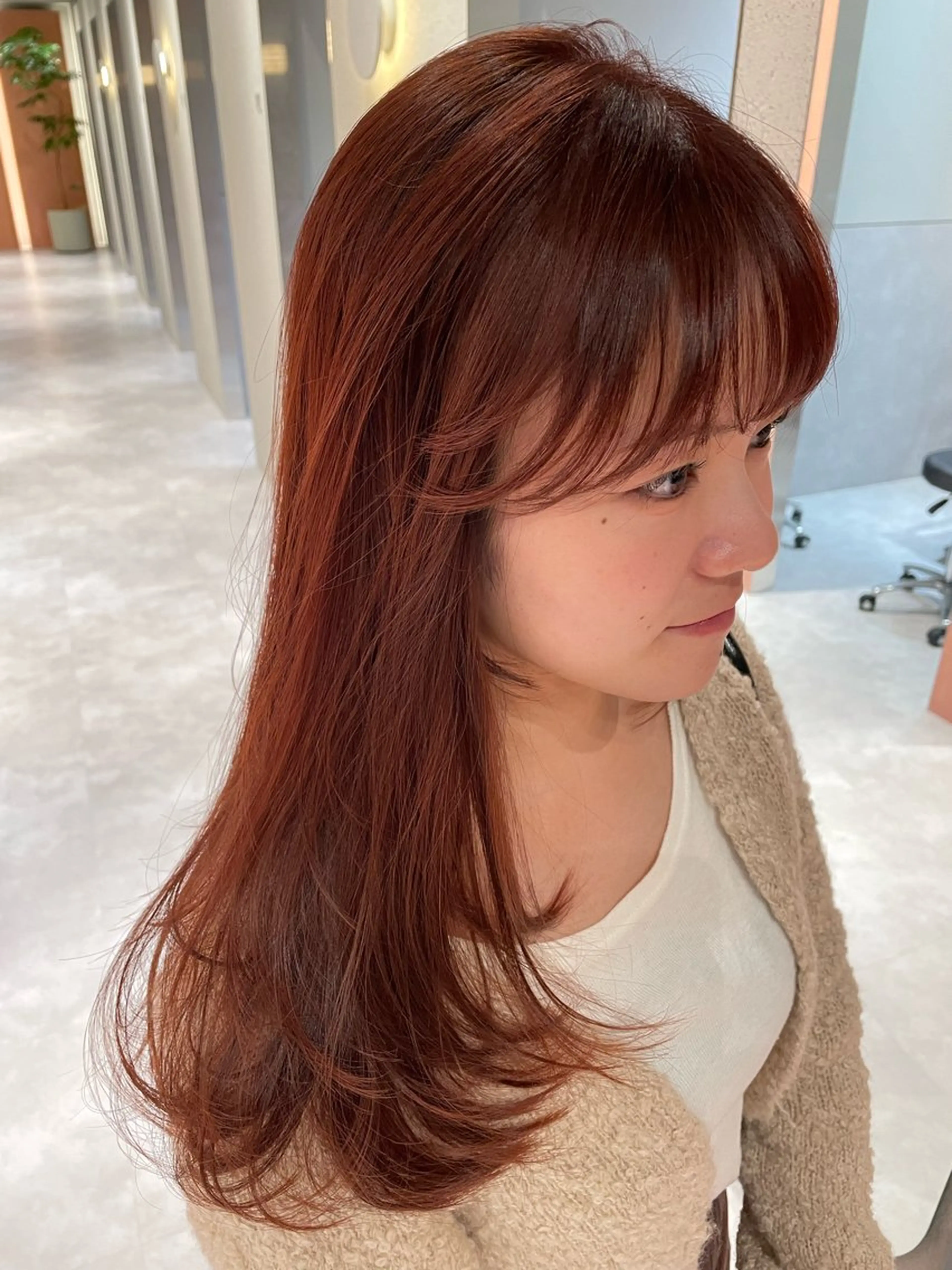 ロング カット ヘアカラー SALOWIN 立川所属・MAYU /ナチュラルヘア🌷のヘアスタイル