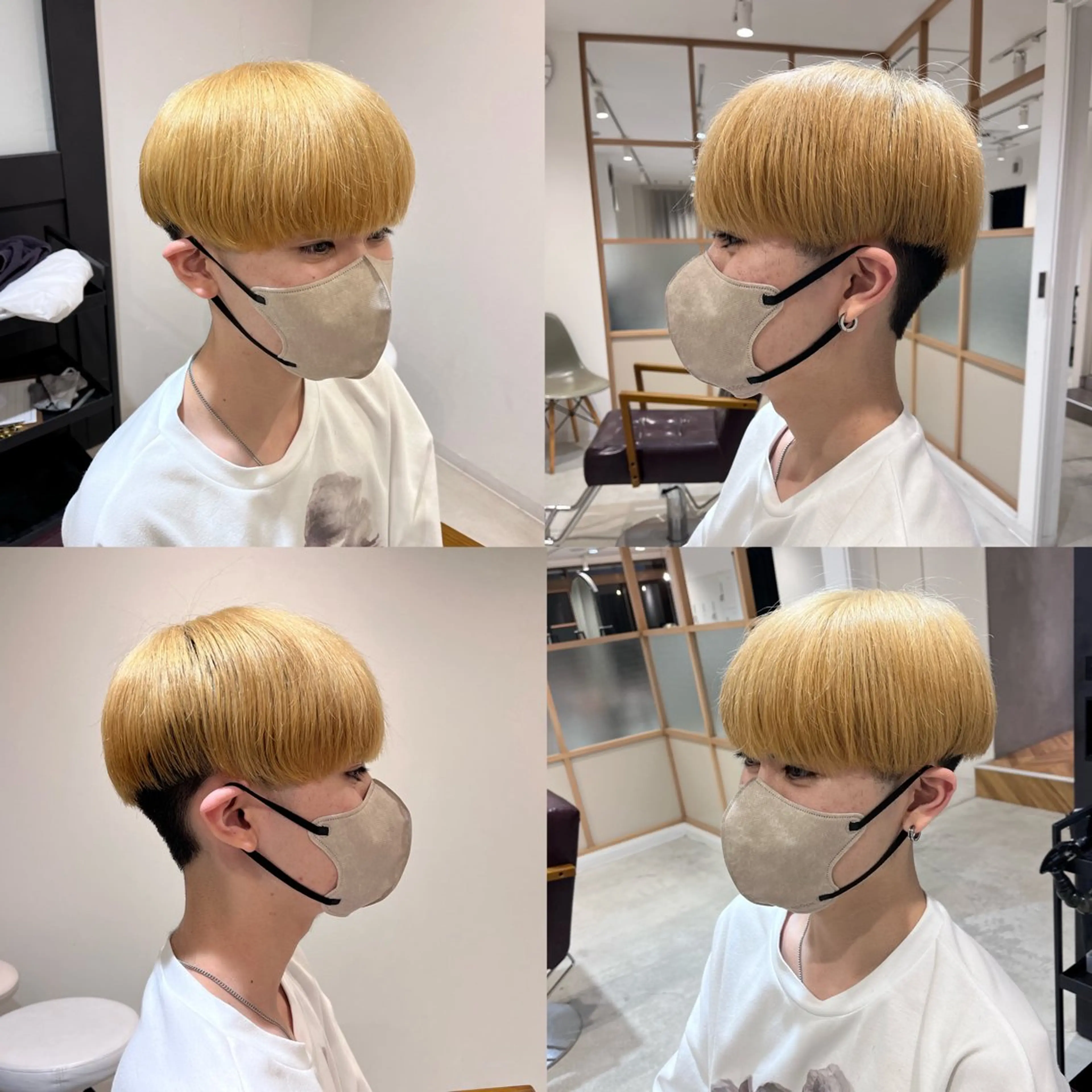 ショート メンズ か ののヘアスタイル