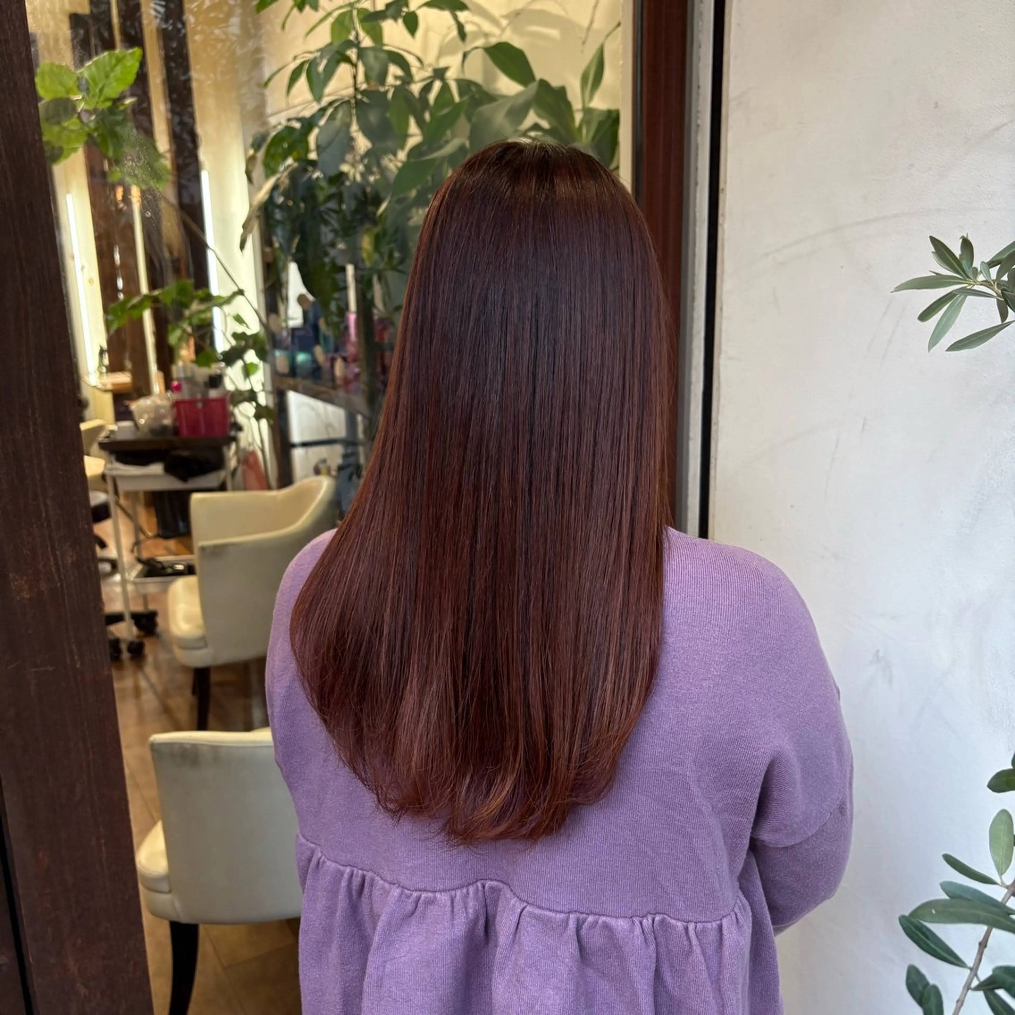 ロング カラー 透明感/艶感 /髙木 優人のヘアスタイル
