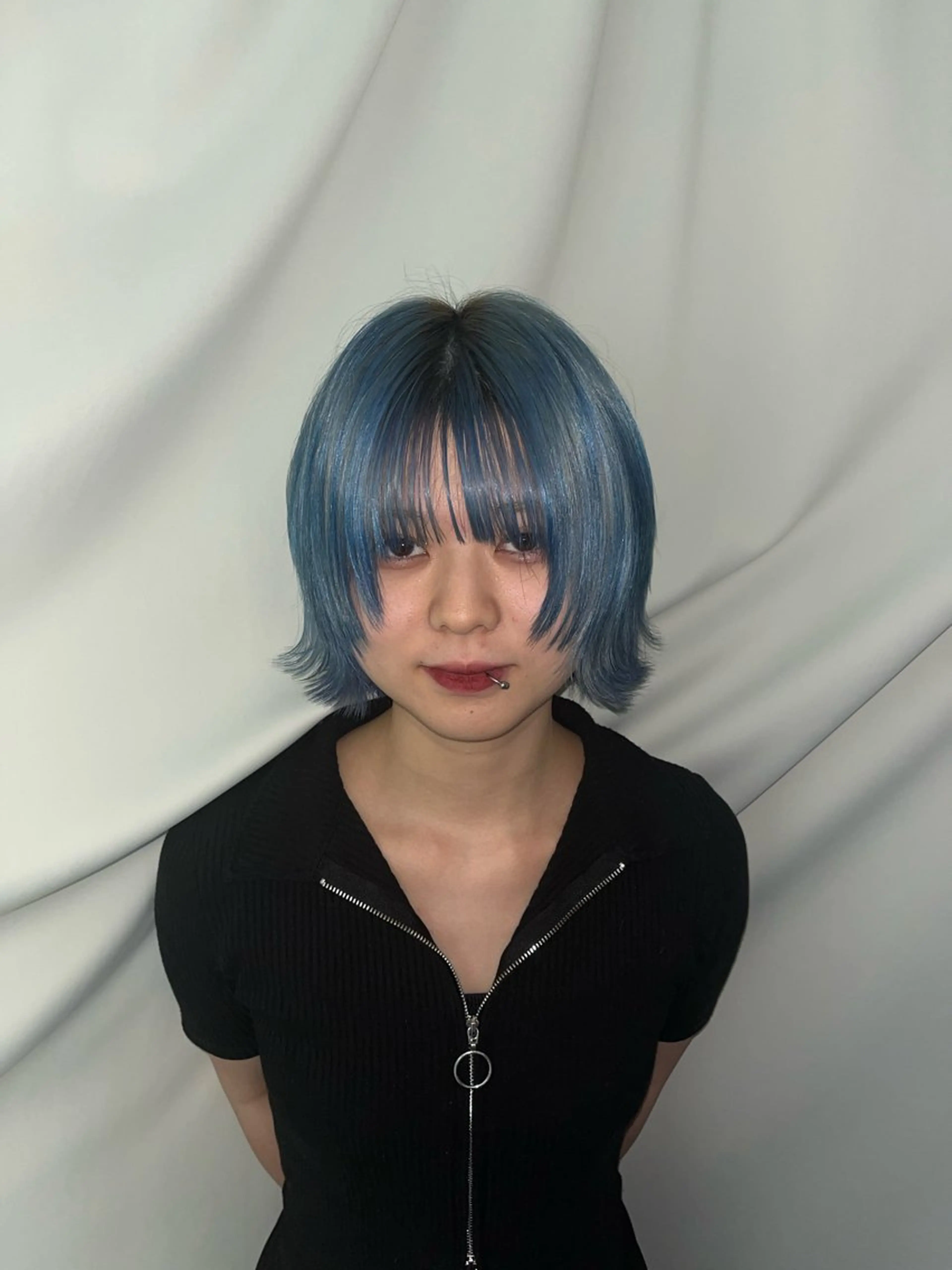 ショート ヘアカラー トリートメント 💫ハイトーンボブ/ HARU💫のヘアスタイル