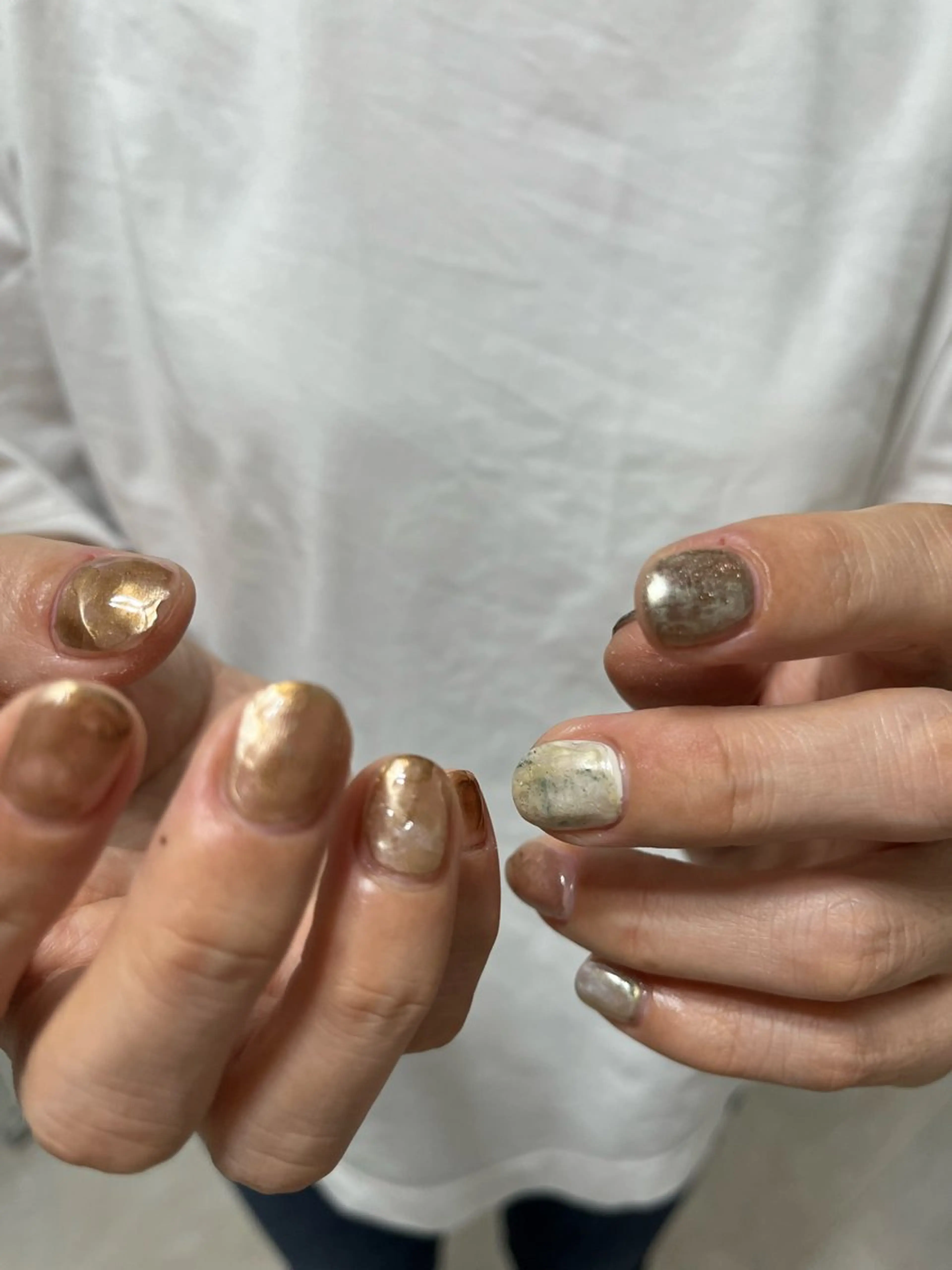 ネイル ニュアンスネイル HUU.所属・HUU. riko 二俣川のネイルデザイン