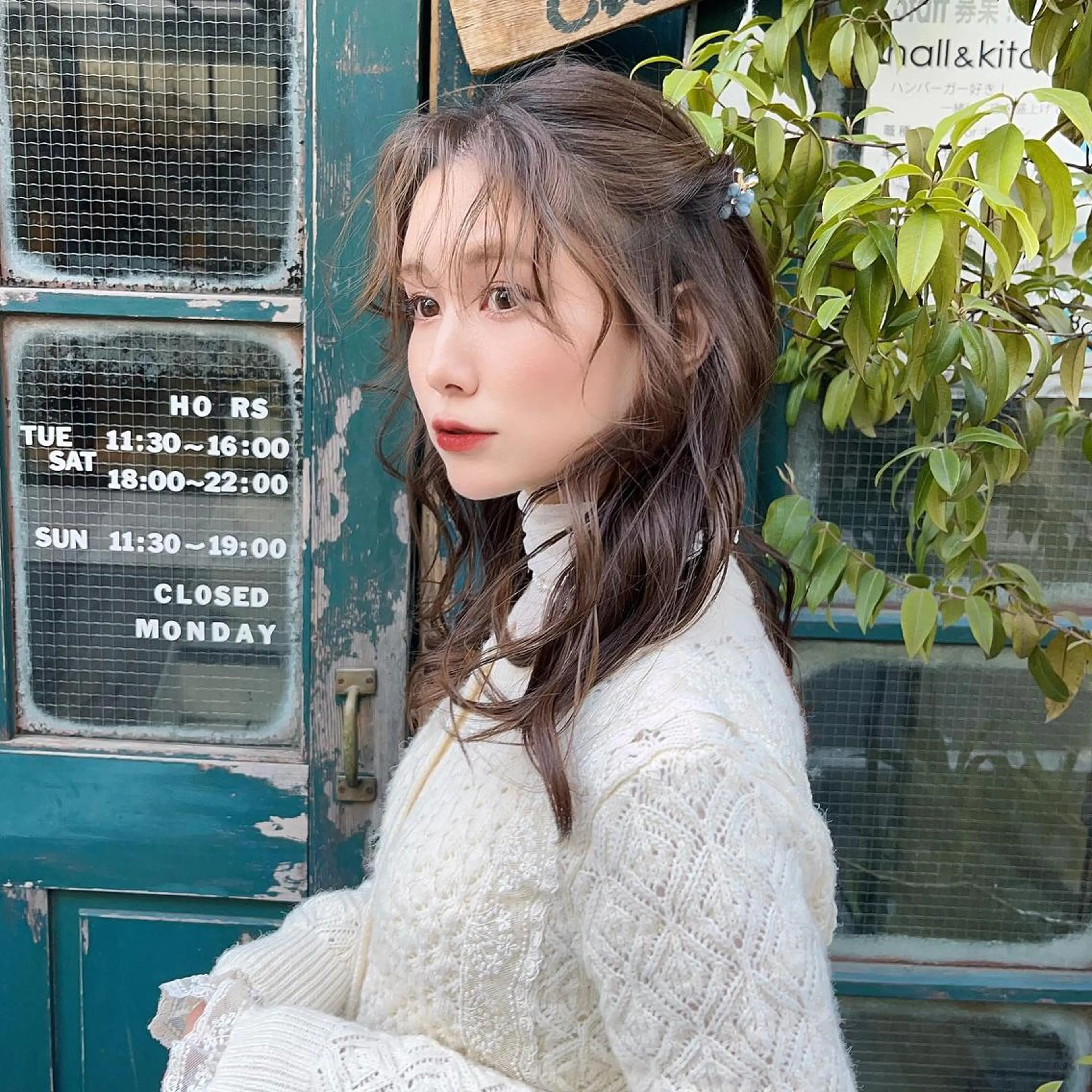ロング くびれヘア くせ毛 髪質改善 ヨシンモリ 韓国風ヘア 韓国/髪質改善💘 櫻井かれんのヘアスタイル
