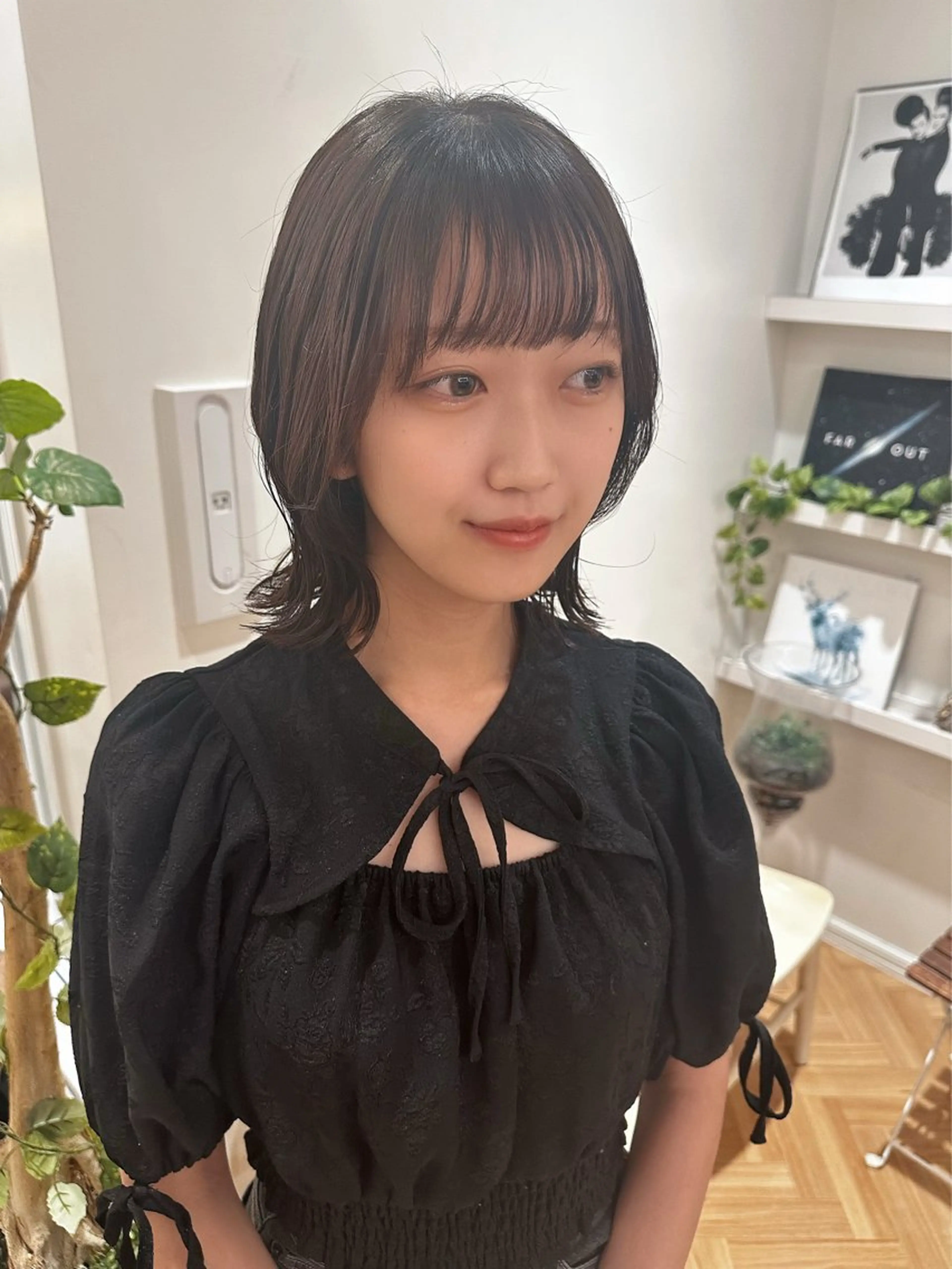 ミディアム 水町 幸基のヘアスタイル