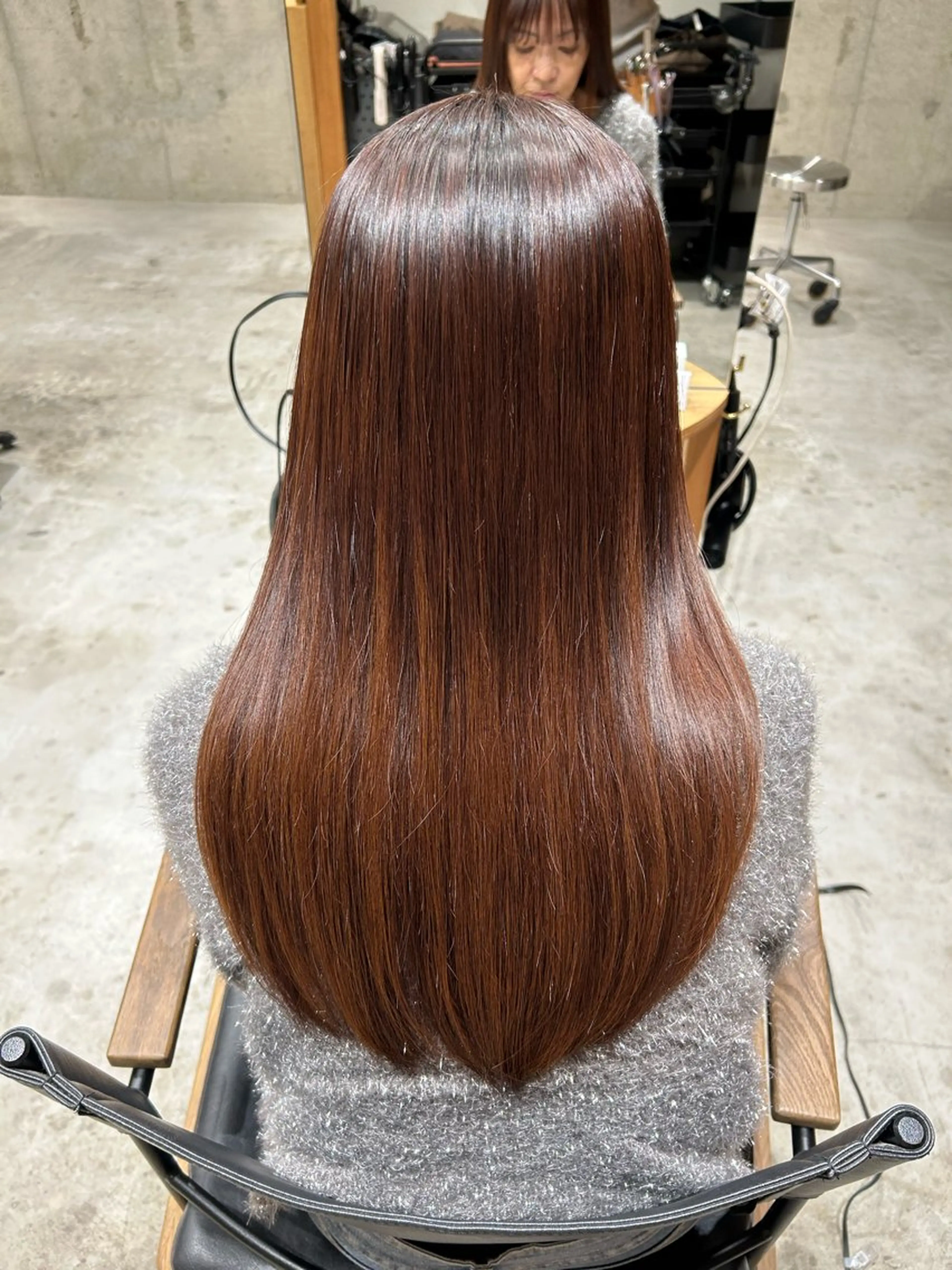 縮毛矯正 カエデ⭐︎ ブリーチモデル大募集のヘアスタイル