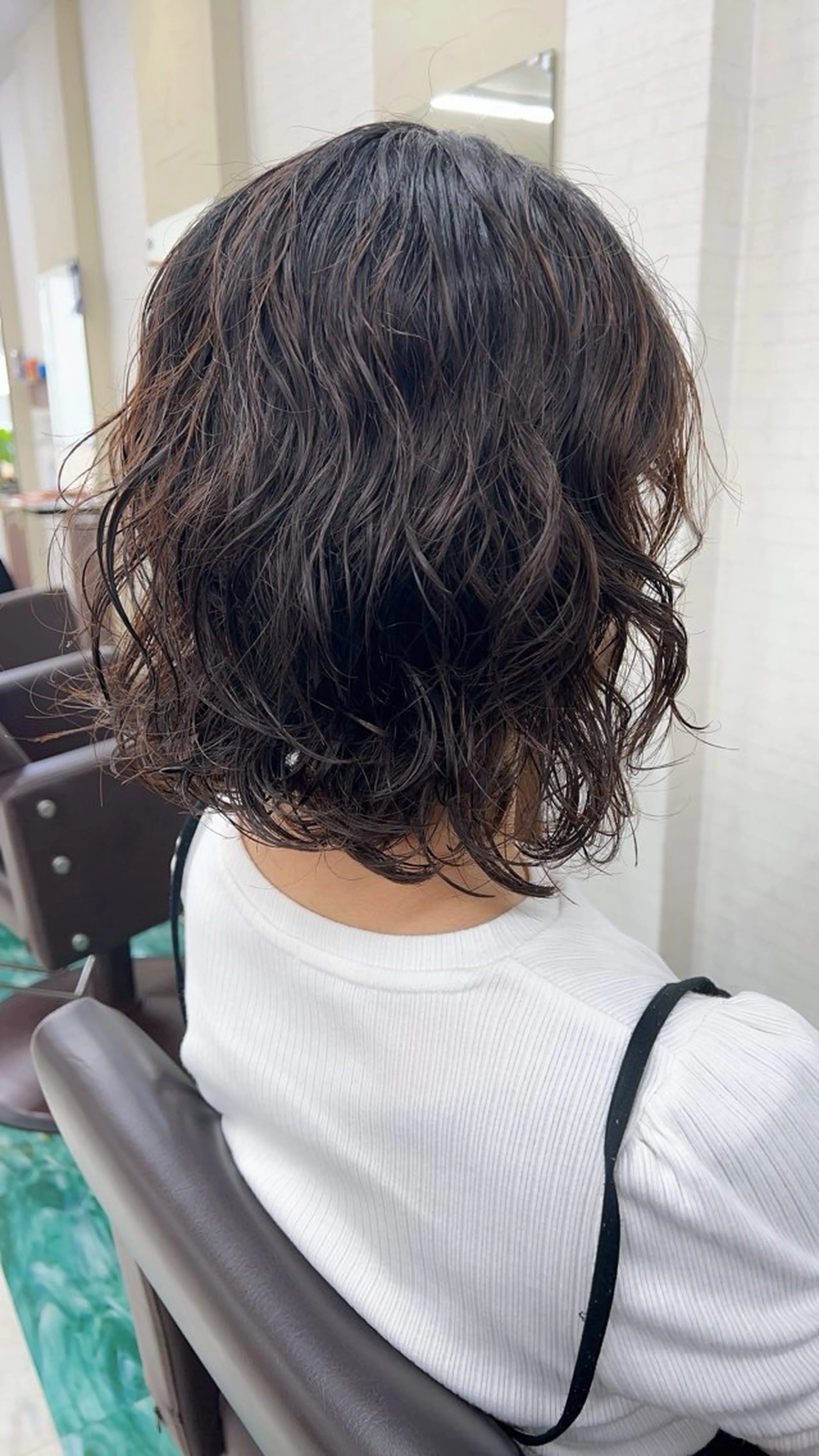 ミディアム パーマ ミディアムパーマ くせ毛 Hair salon Liebe 東久留米所属・Hair salon Liebe YUTAのヘアスタイル