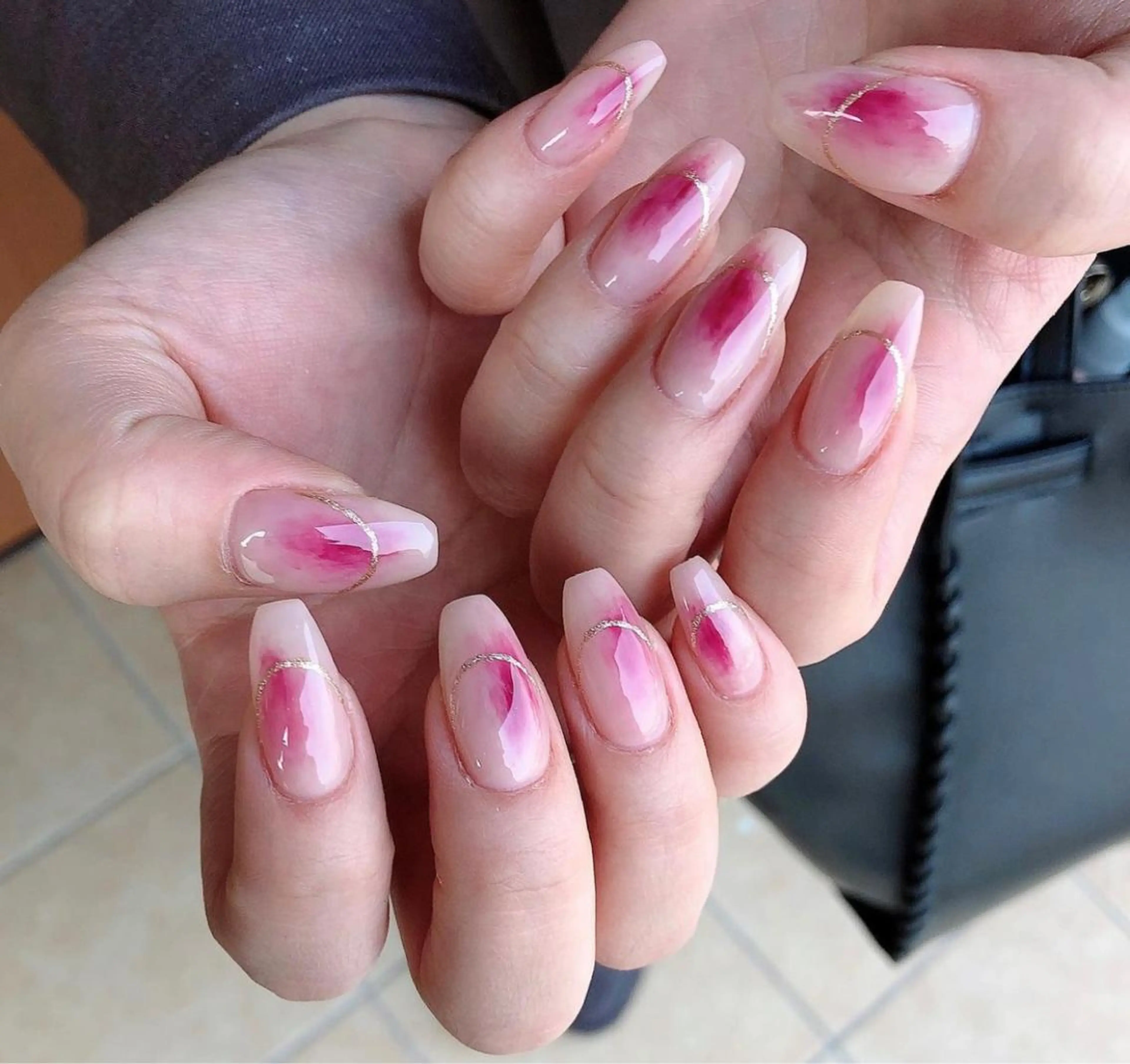 ネイル ハンドネイル Moana Nail 長さだし専門店のネイルデザイン