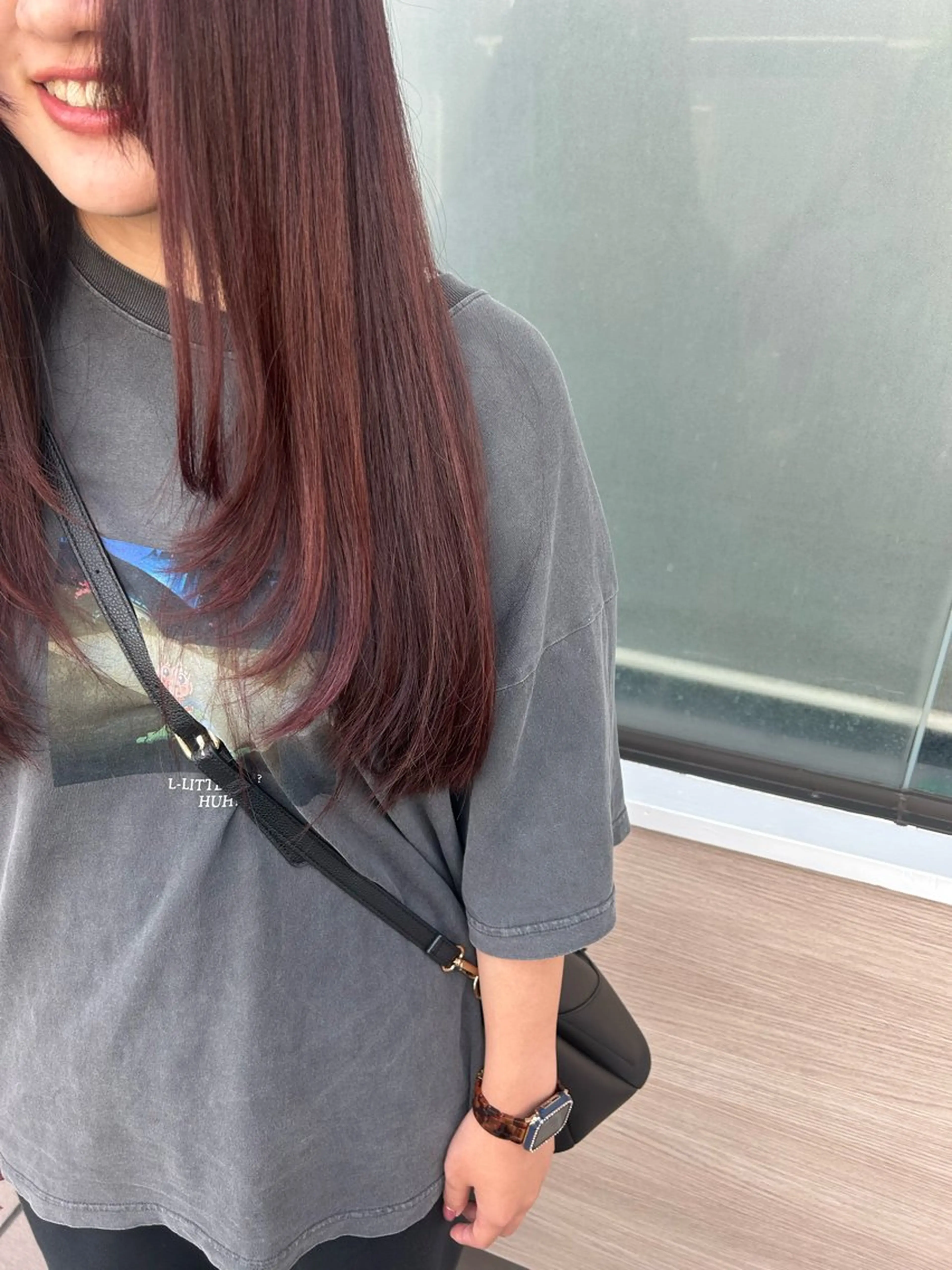 ロング レイヤーカット カット 城山 歩のヘアスタイル