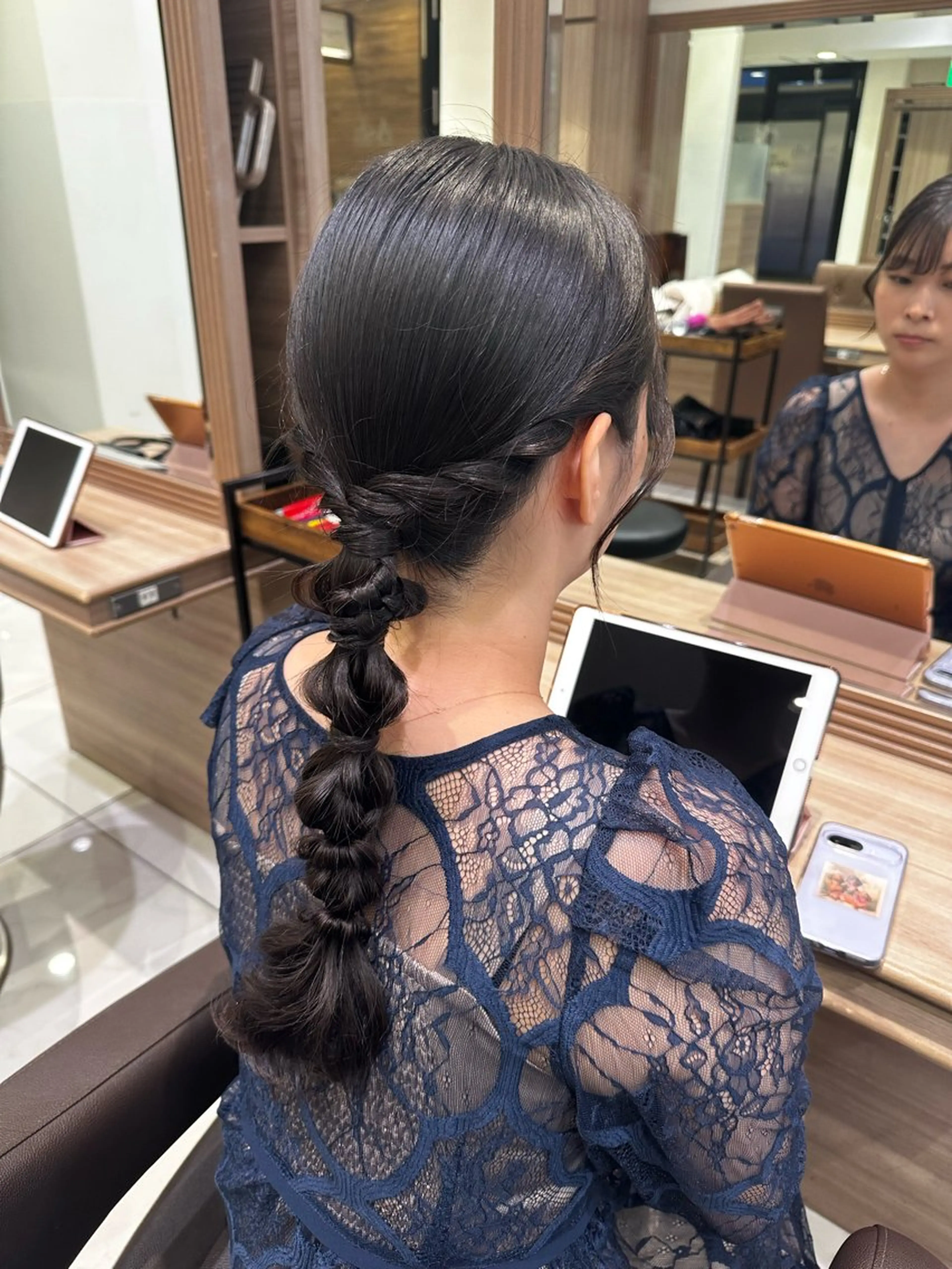 ロング ヘアアレンジ ヘアセット メンズ特化/ パーマChihoのヘアスタイル