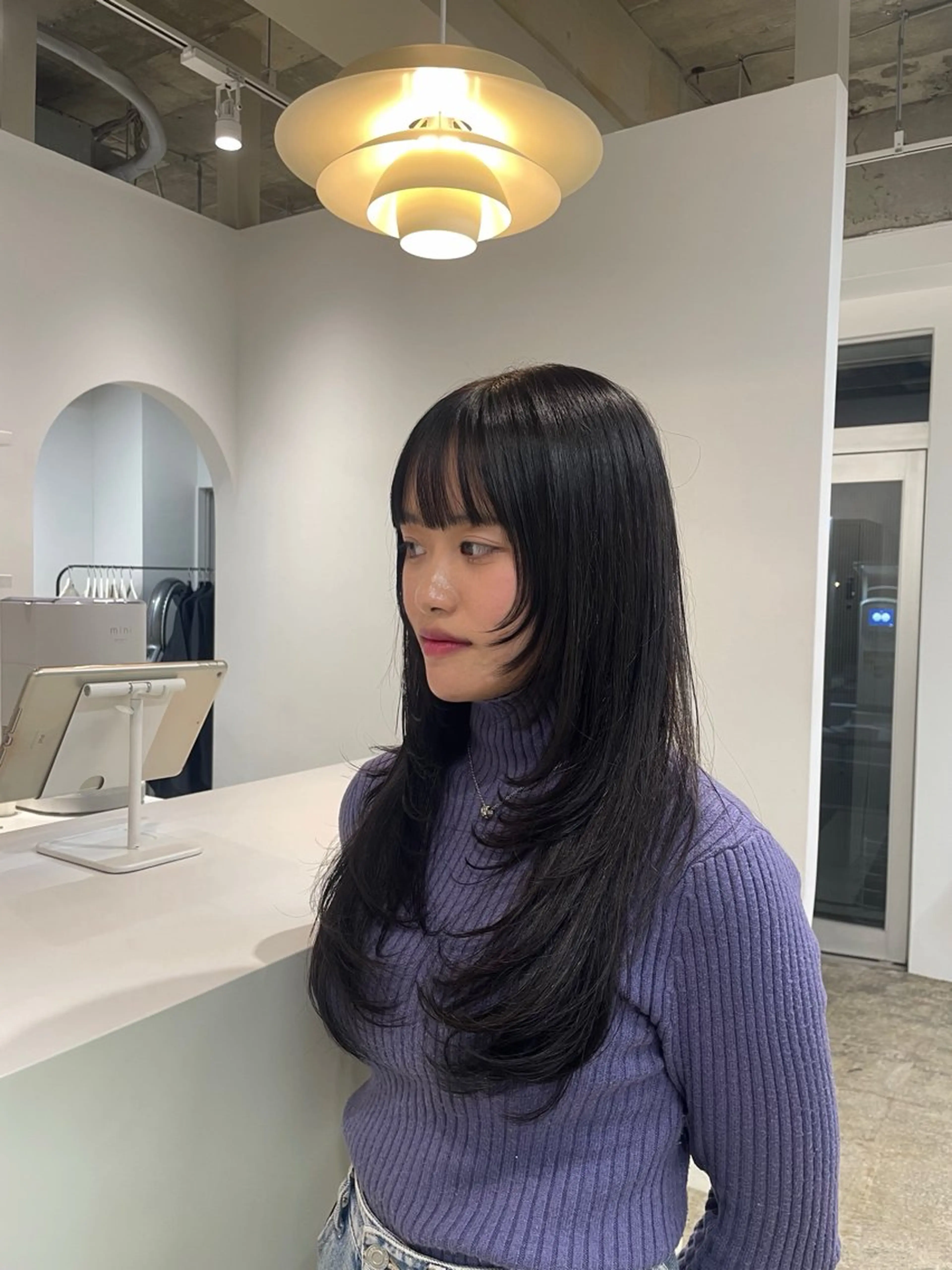 ロング H I ＮＡのヘアスタイル