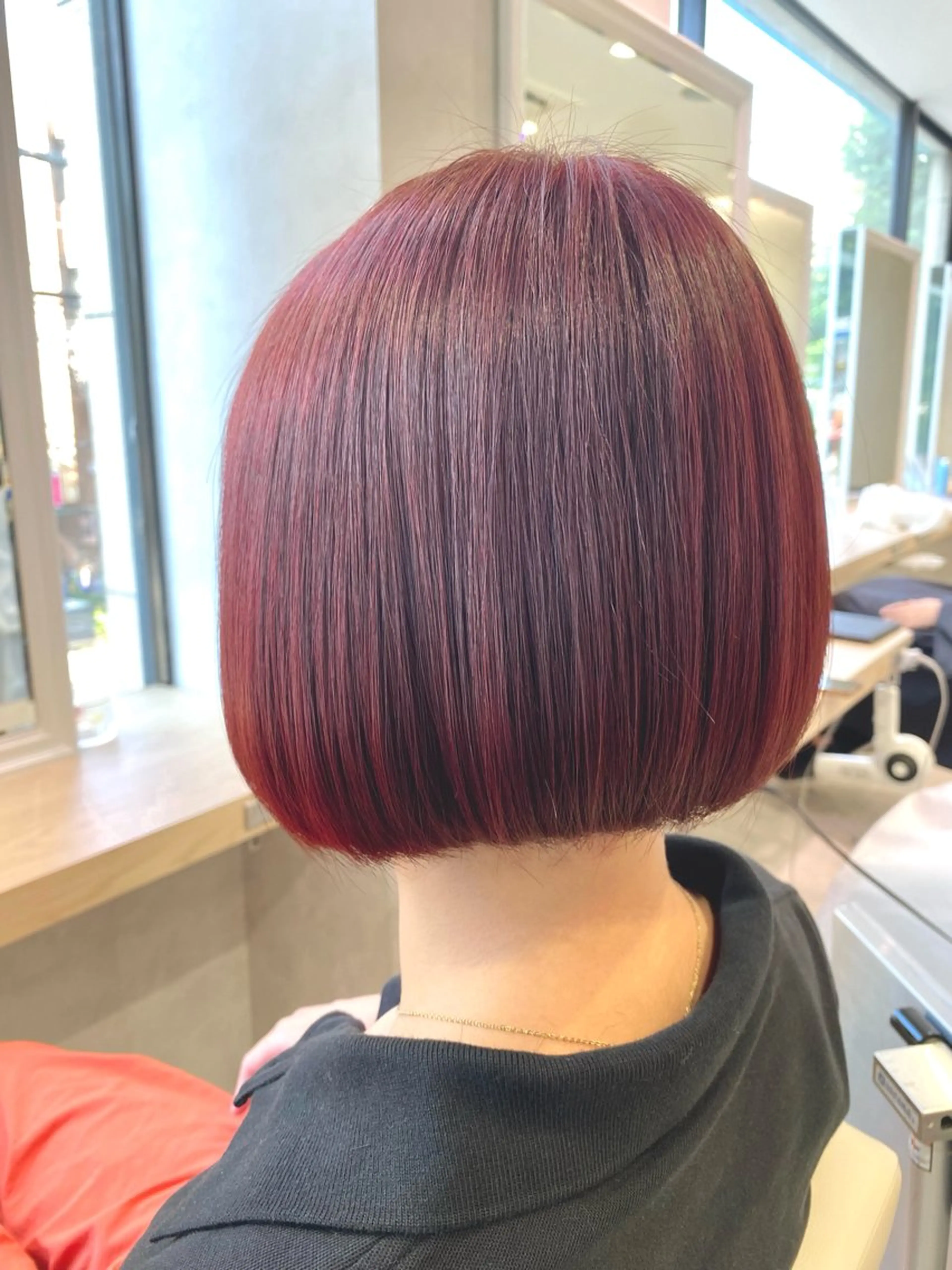 ミディアム カット ヘアカラー トリートメント 牛木 史裕🐄【店長】のヘアスタイル