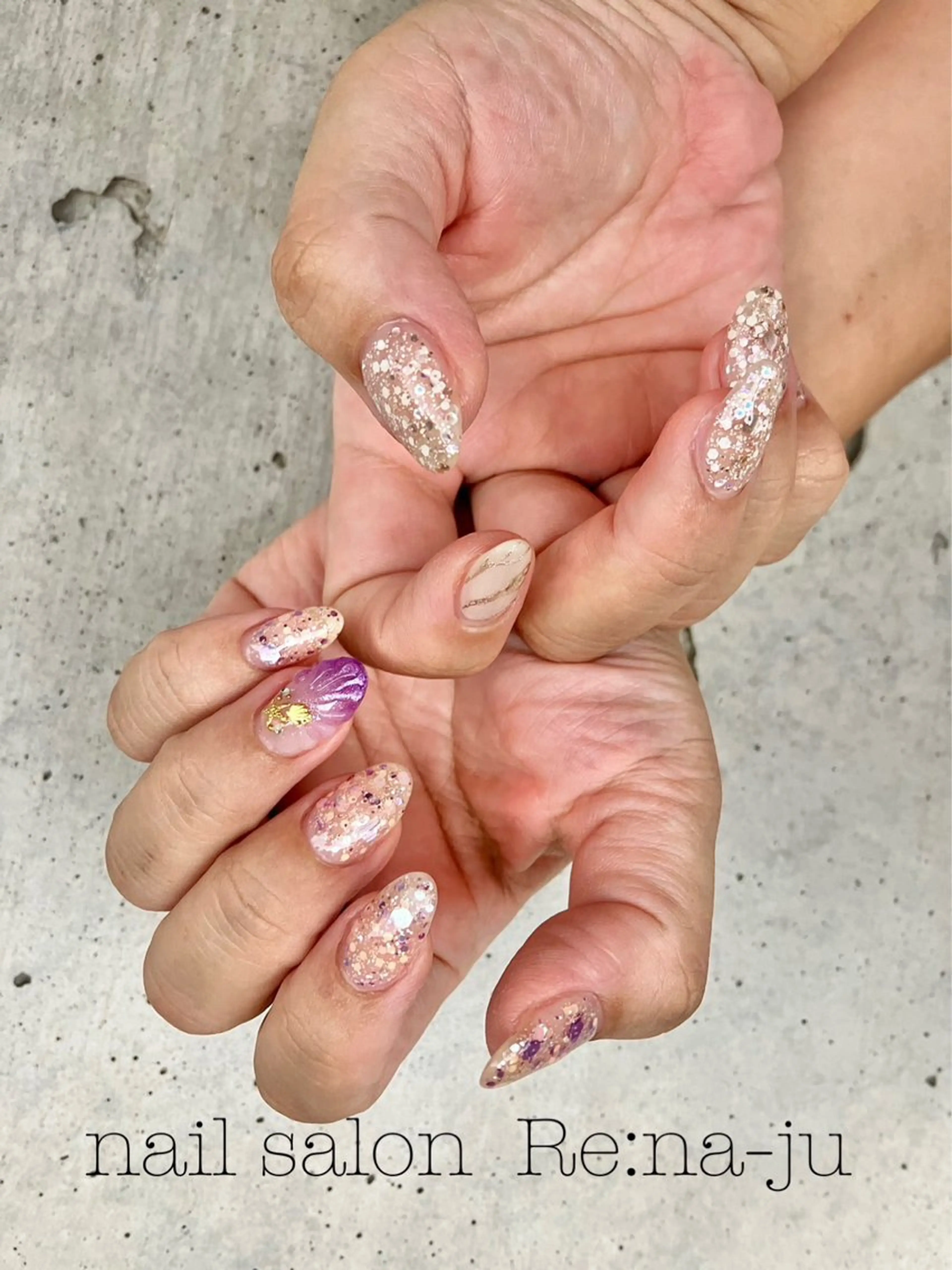 ネイル nail salon Re:na-juのネイルデザイン