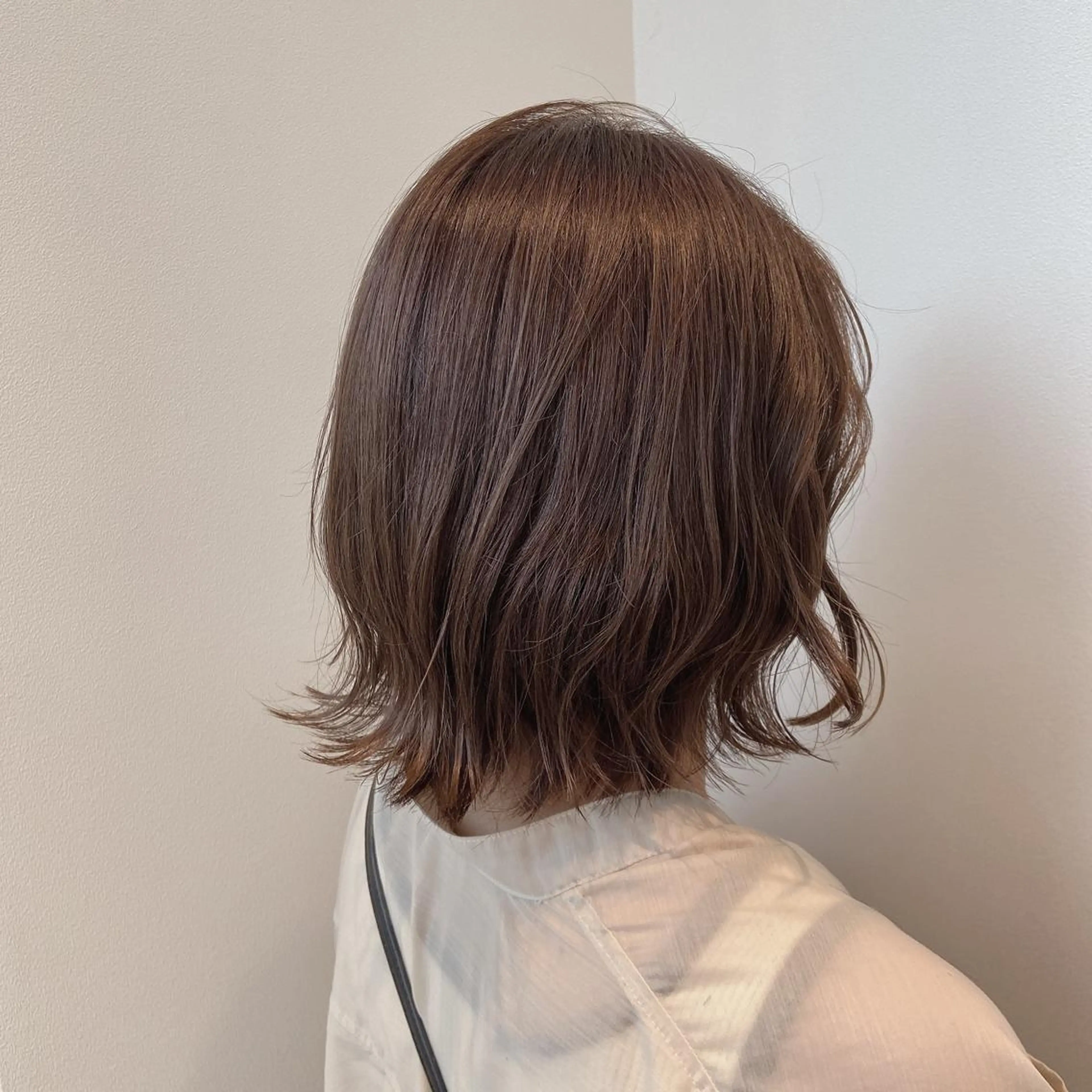 ミディアム カラー ヘアアレンジ ヘアカラー トリートメント Mirai 🧸のヘアスタイル