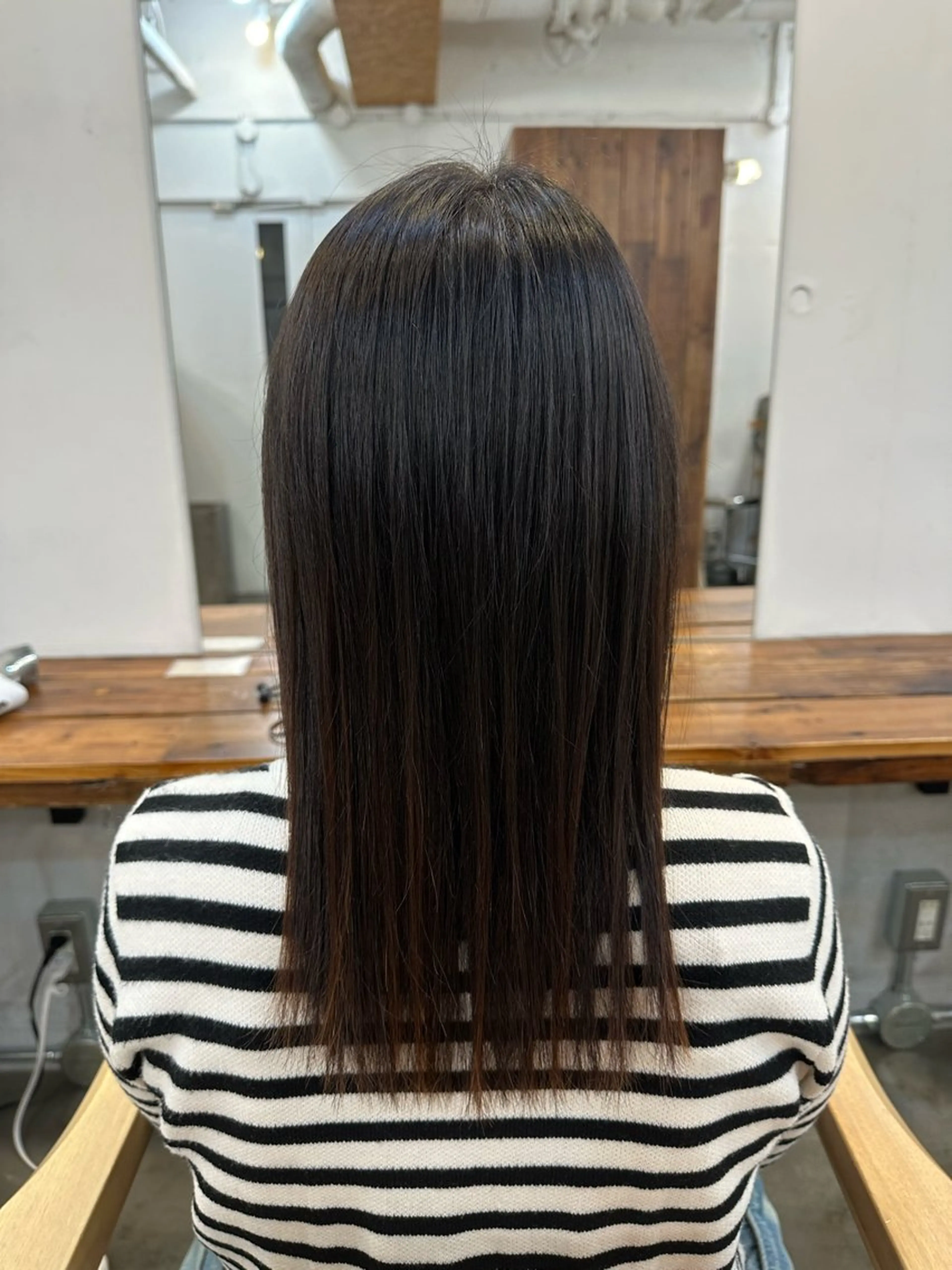 セミロング 縮毛矯正 カットモデル募集中/ たなかはやとのヘアスタイル