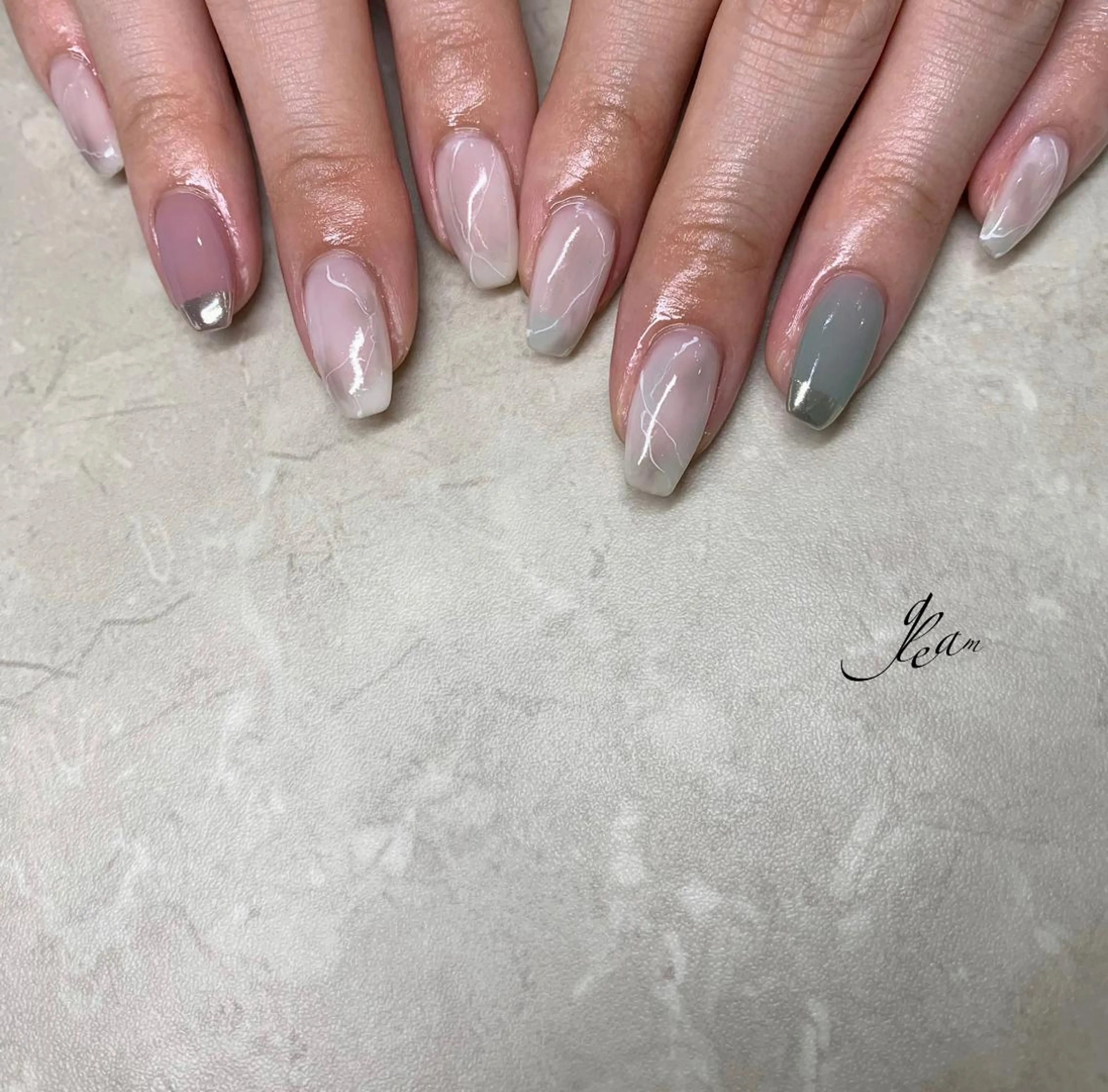 ネイル ハンドネイル gleam所属・gleam✴︎ sayakaのネイルデザイン